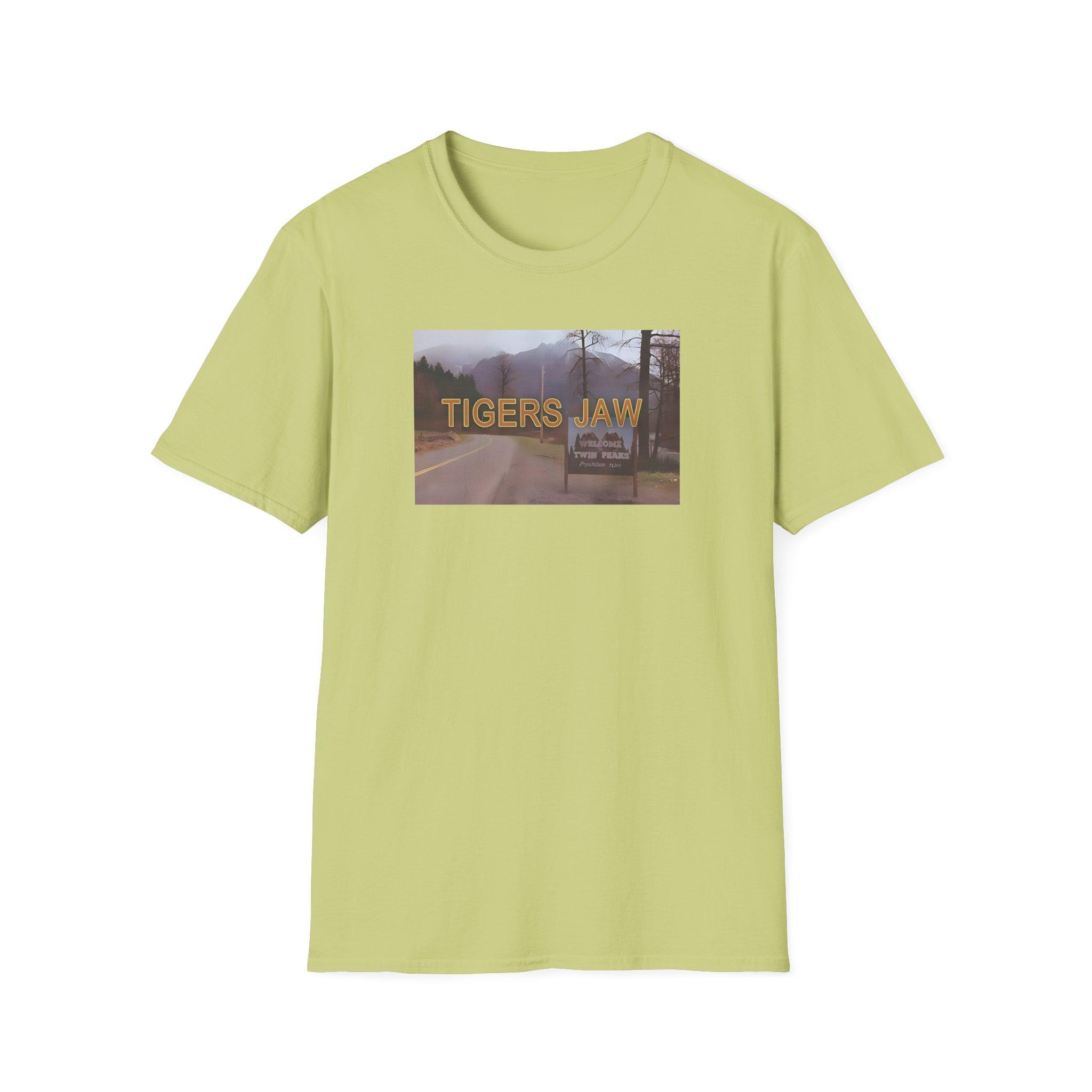 Tigers Jaw Twin Peaks Unisex Softstyle T-Shirt