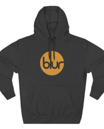 Blur Three-Panel Fleece Hoodie