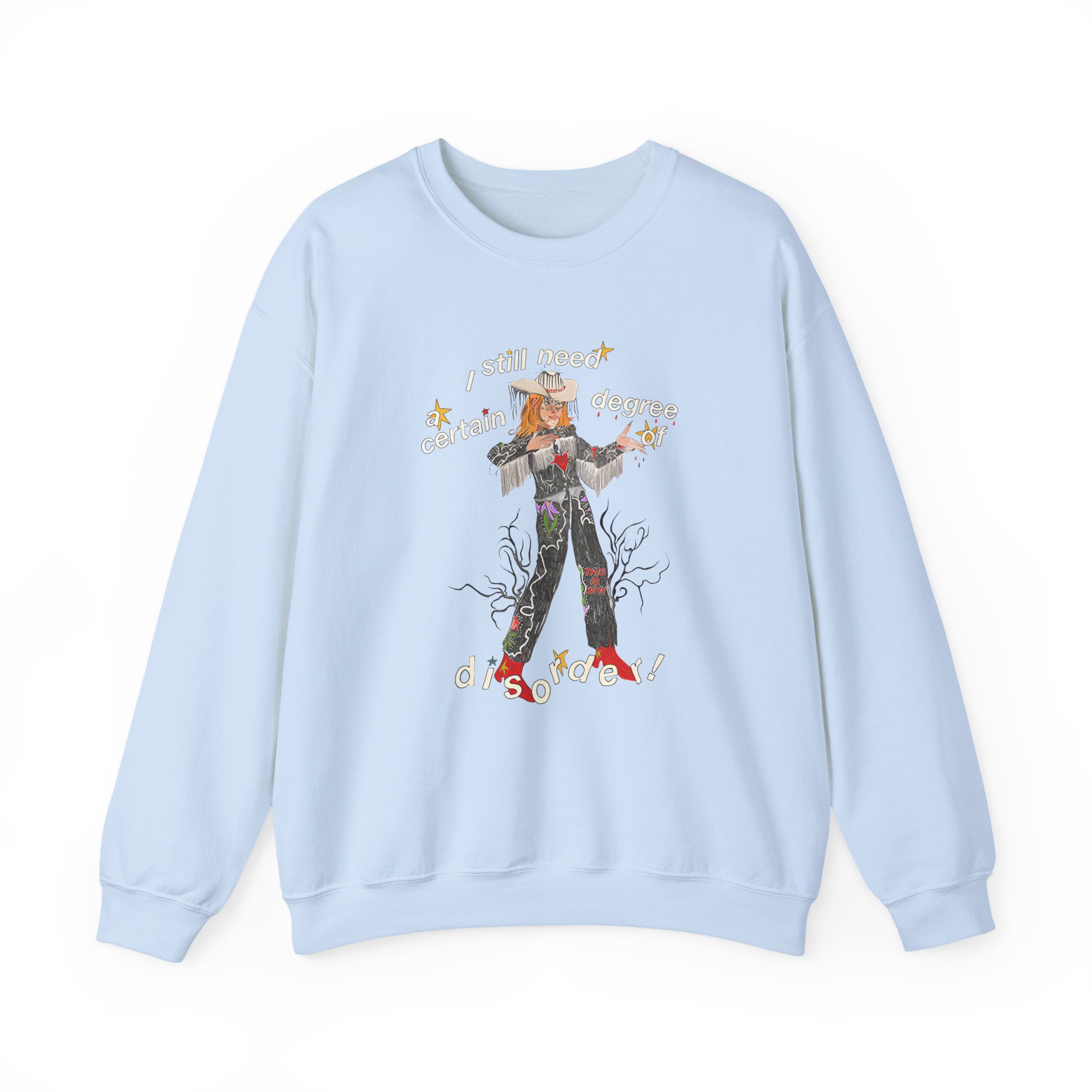 Hayley Williams Cowboy Hayley Unisex Heavy Blendâ„¢ Crewneck Sweatshirt