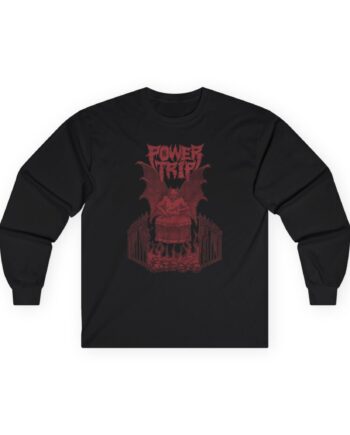 Power Trip Demon Drum Unisex Ultra Cotton Long Sleeve Tee