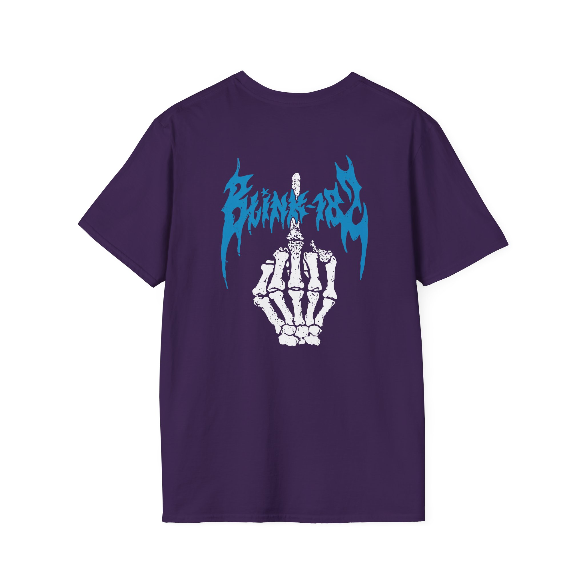 Blink 182 Middle Finger Unisex Softstyle T-Shirt