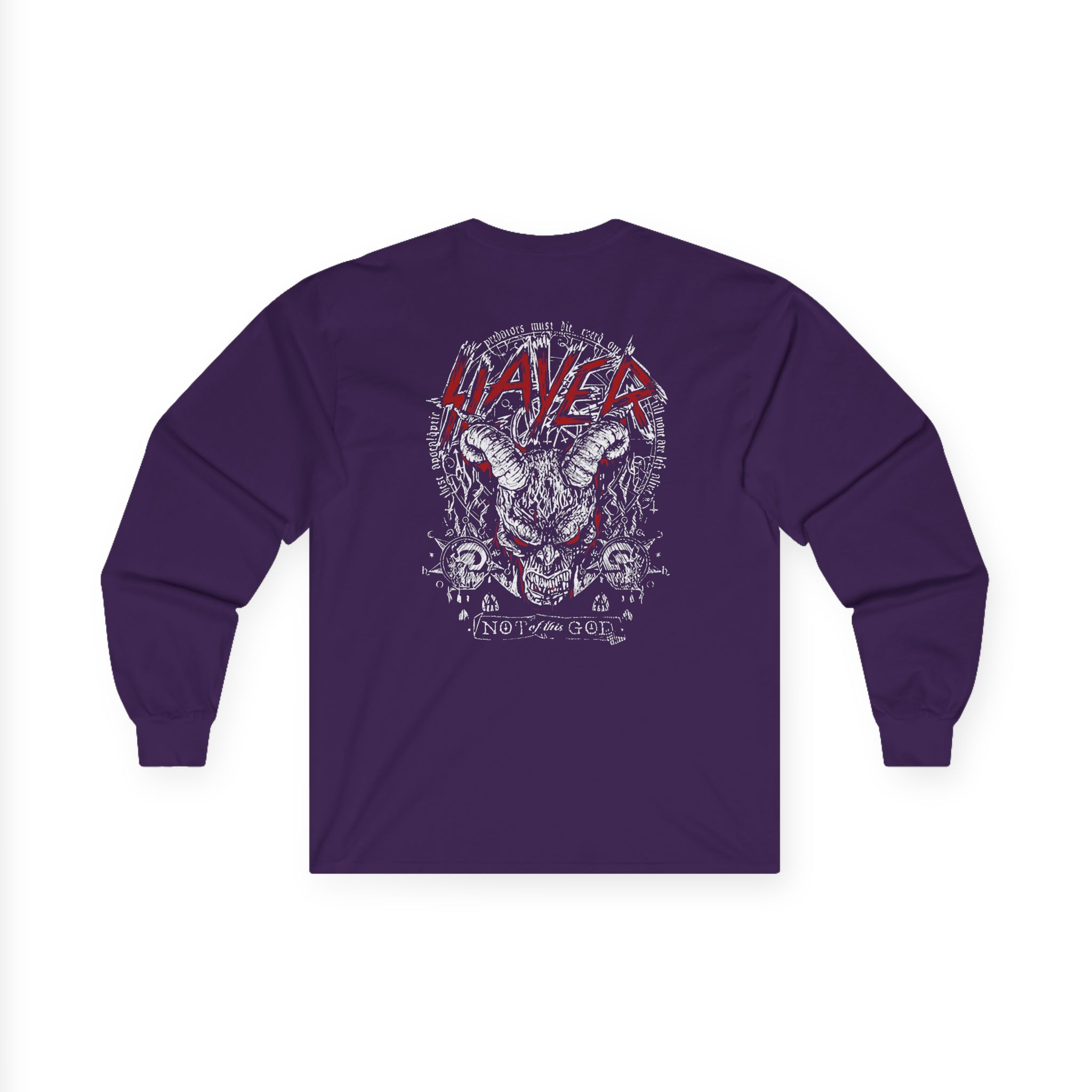Slayer Not Of This God Unisex Ultra Cotton Long Sleeve Tee