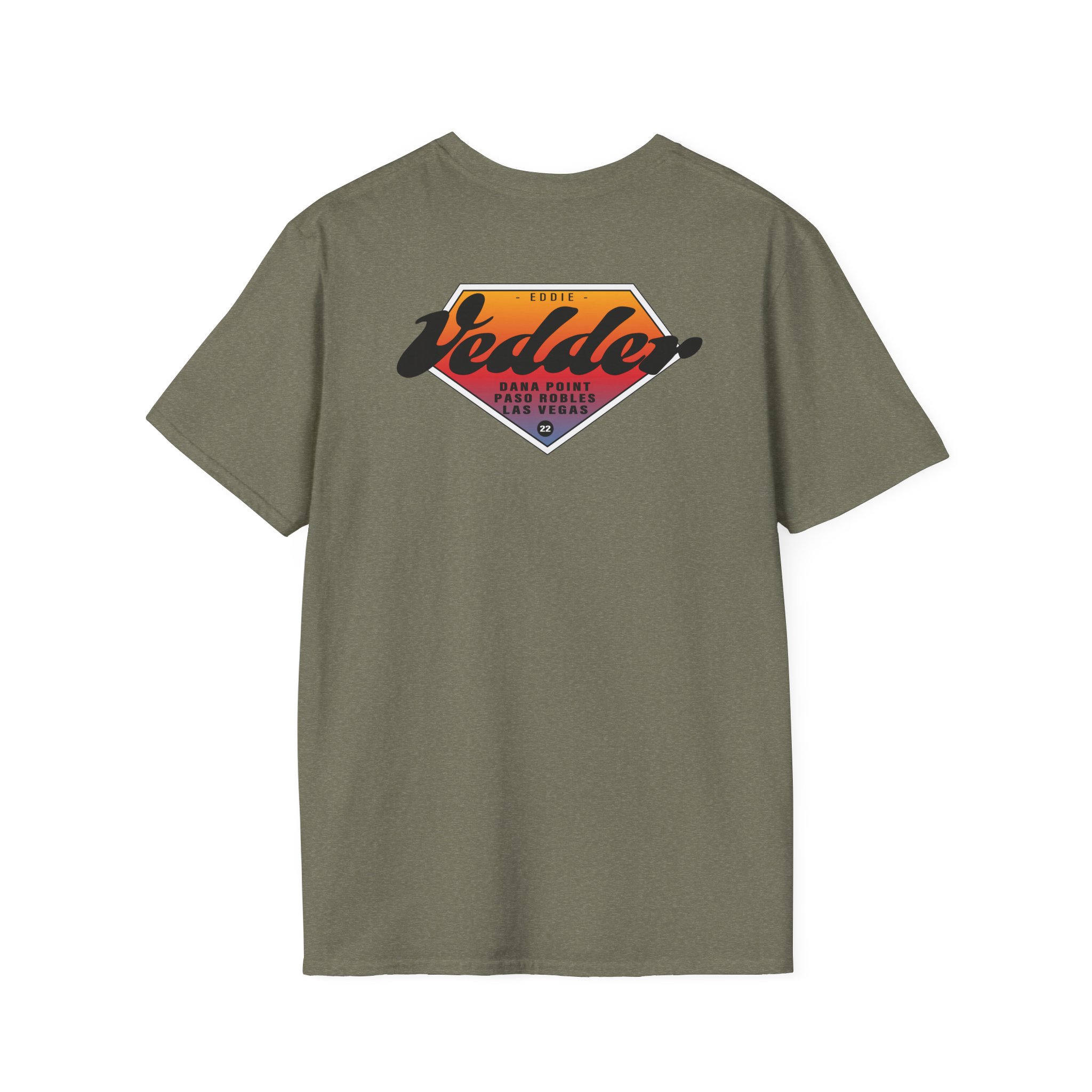 Eddie Vedder Gradient Unisex Softstyle T-Shirt