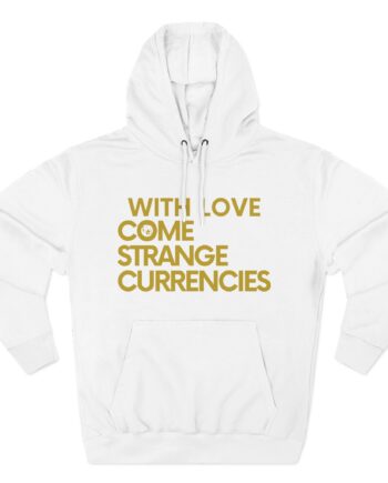 Rem Strange Currencies Lyric Three-Panel Fleece Hoodie