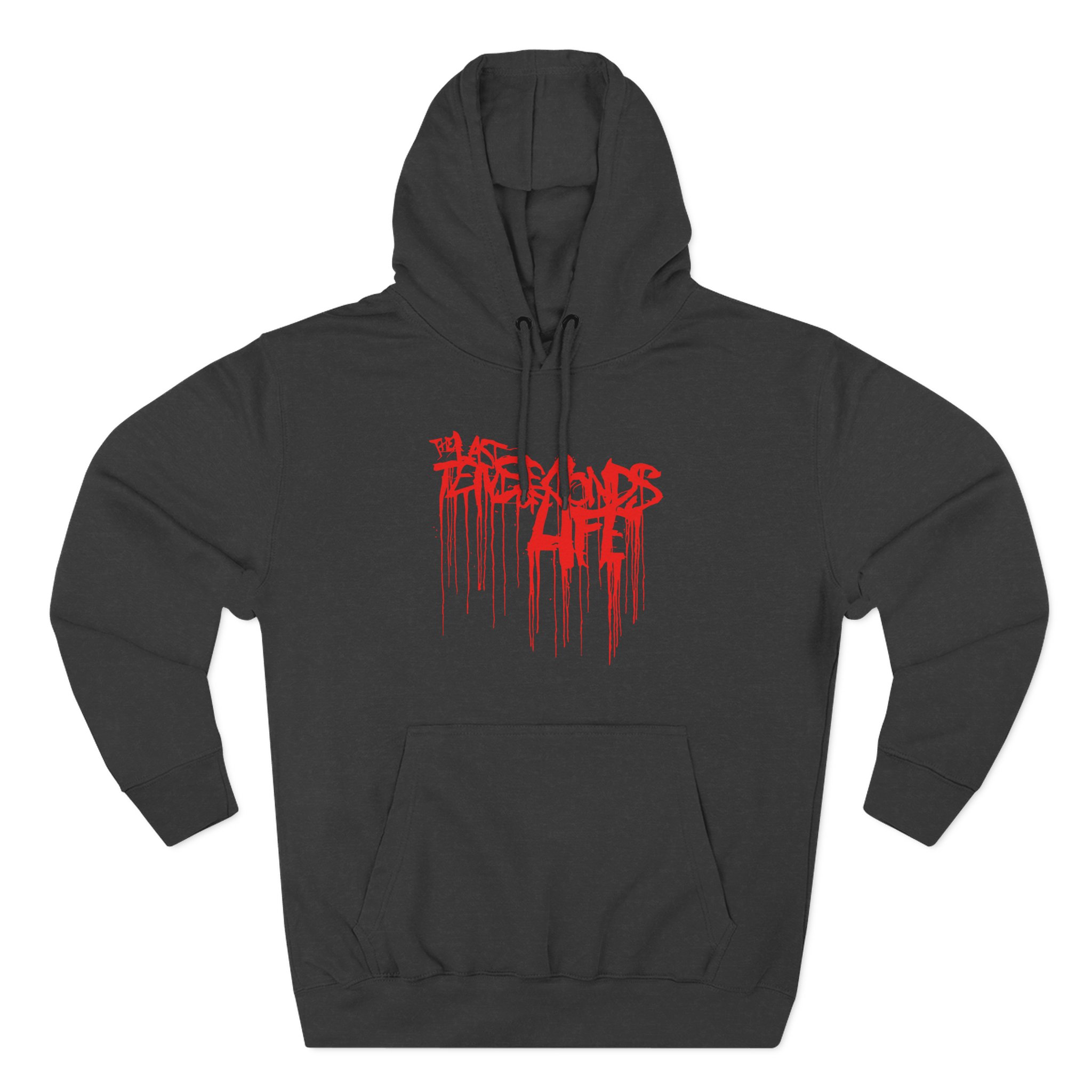 The Last Ten Seconds of Life Three-Panel Fleece Hoodie