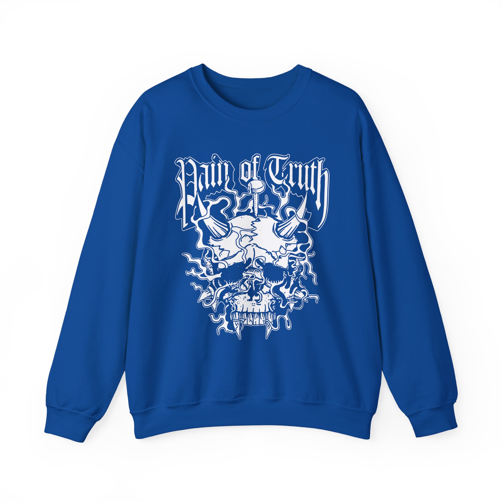 Pain of Truth Fangs Unisex Heavy Blendâ„¢ Crewneck Sweatshirt