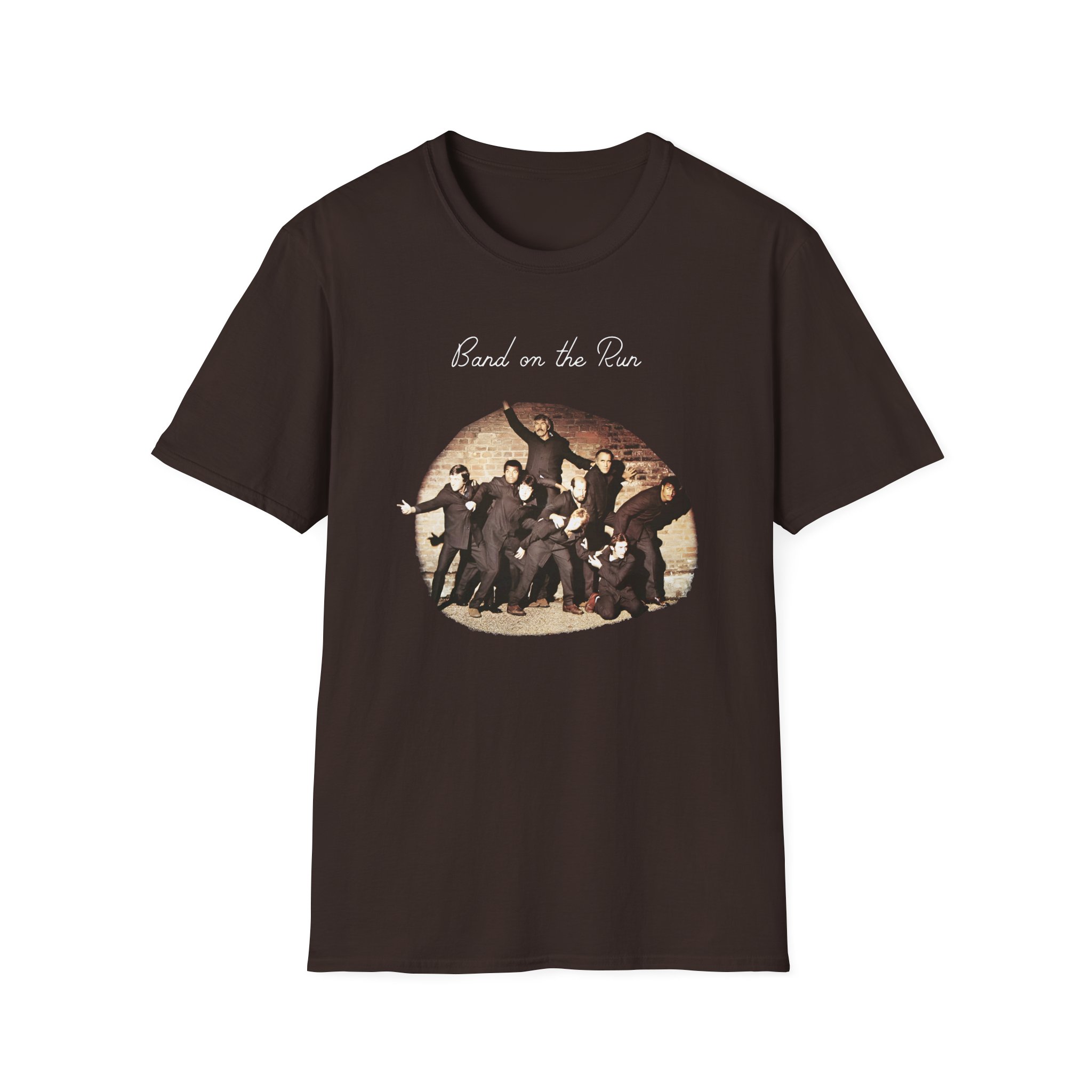 Wings Band On The Run Unisex Softstyle T-Shirt