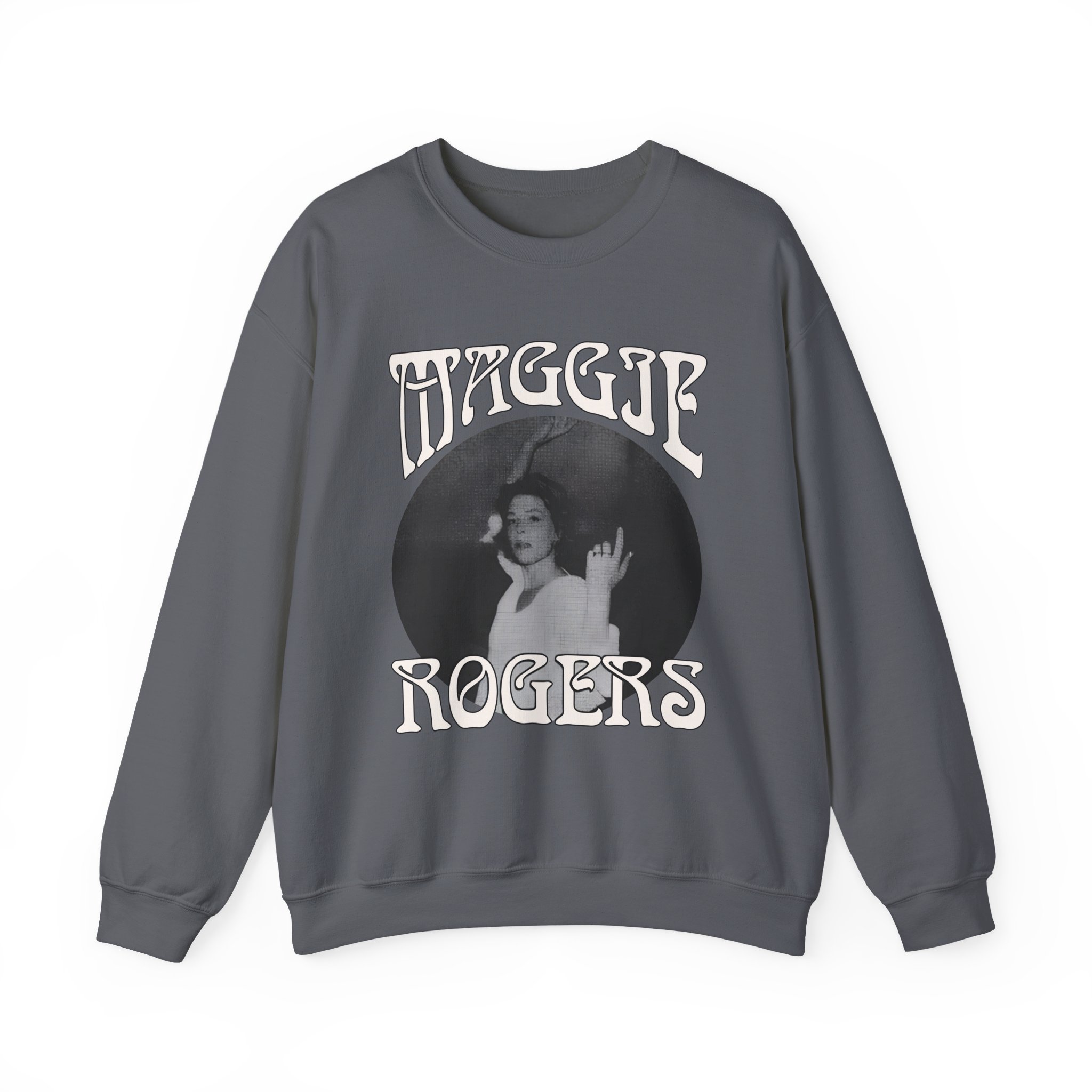 Maggie Rogers 70's Unisex Heavy Blendâ„¢ Crewneck Sweatshirt