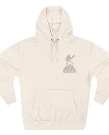 I Think You Should Leave the Night That the Skeletons Came to Life Three-Panel Fleece Hoodie