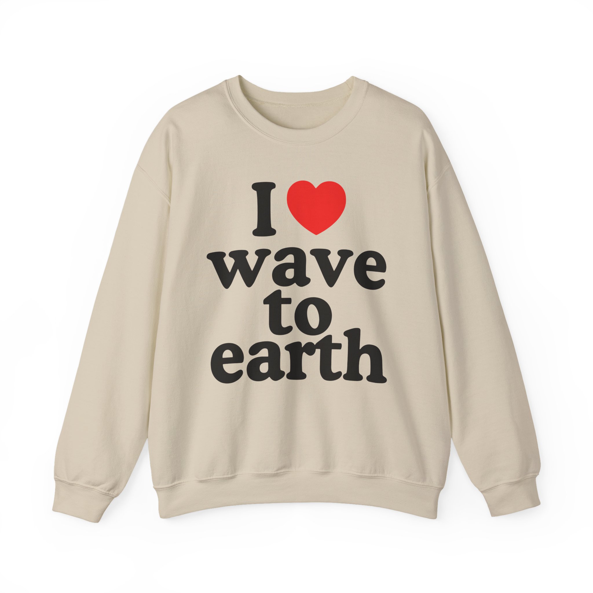 Wave to Earth Unisex Heavy Blendâ„¢ Crewneck Sweatshirt