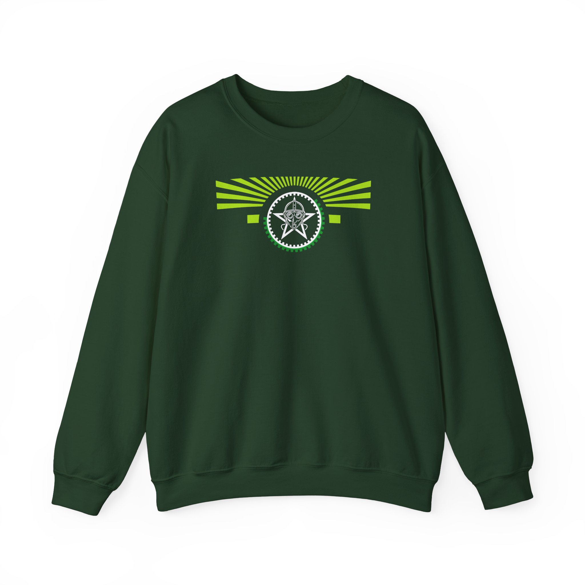 The Sisters of Mercy Green Rays Unisex Heavy Blendâ„¢ Crewneck Sweatshirt