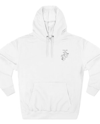 Middle Kids Mono Character Three-Panel Fleece Hoodie