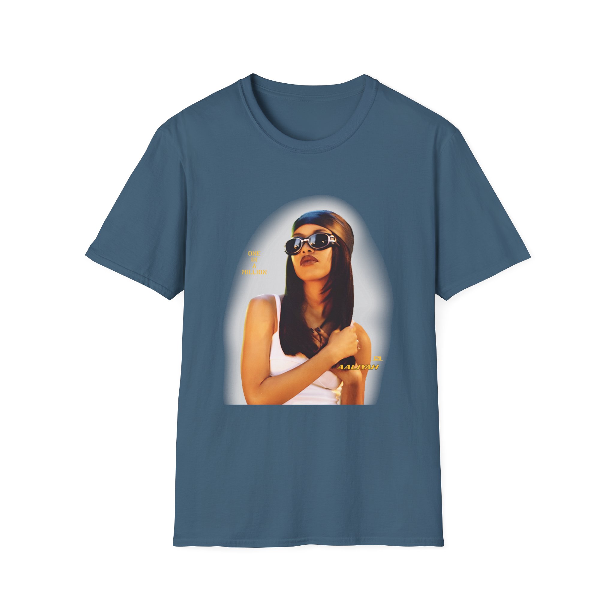 Aaliyah OIAM Portrait Unisex Softstyle T-Shirt