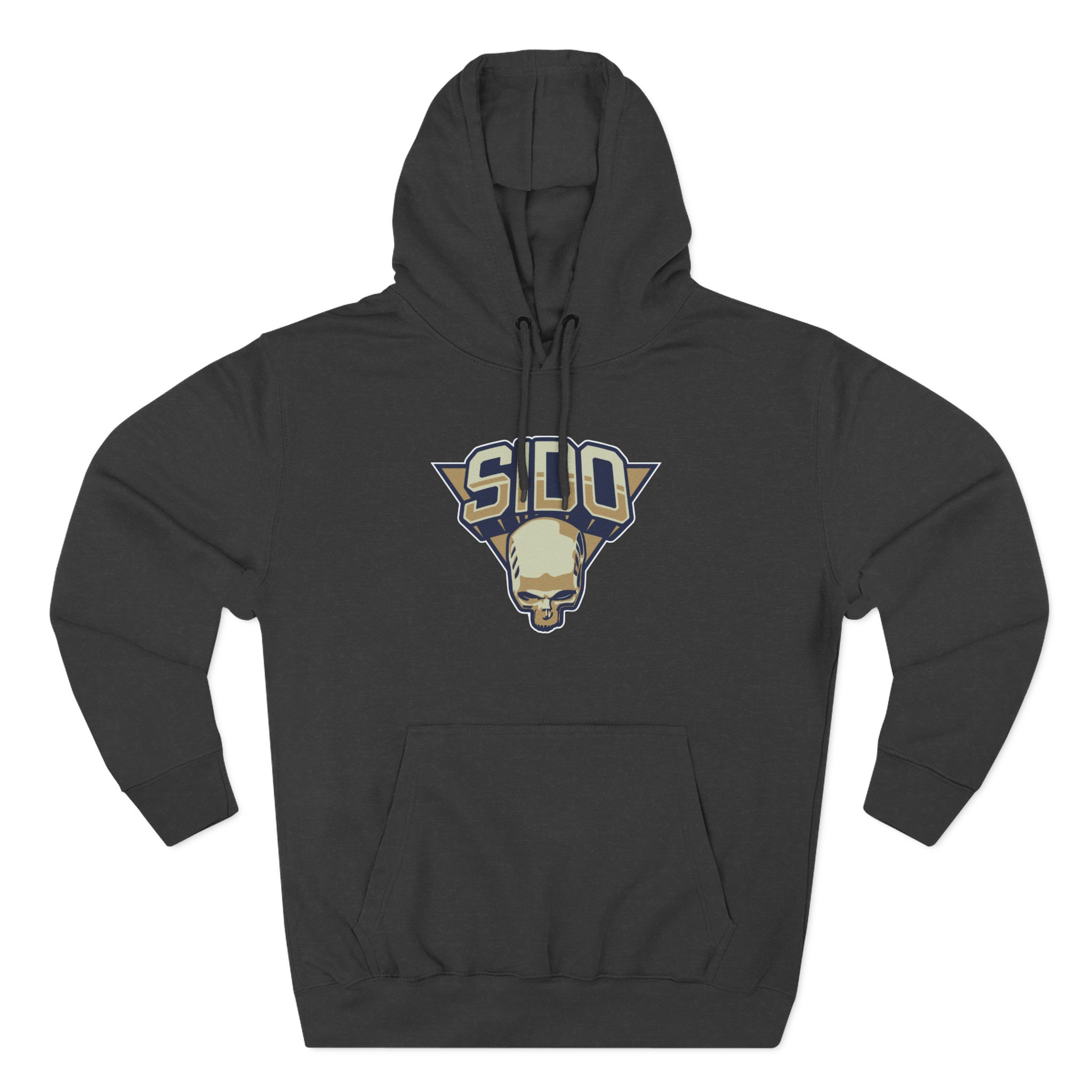 Sido Three-Panel Fleece Hoodie