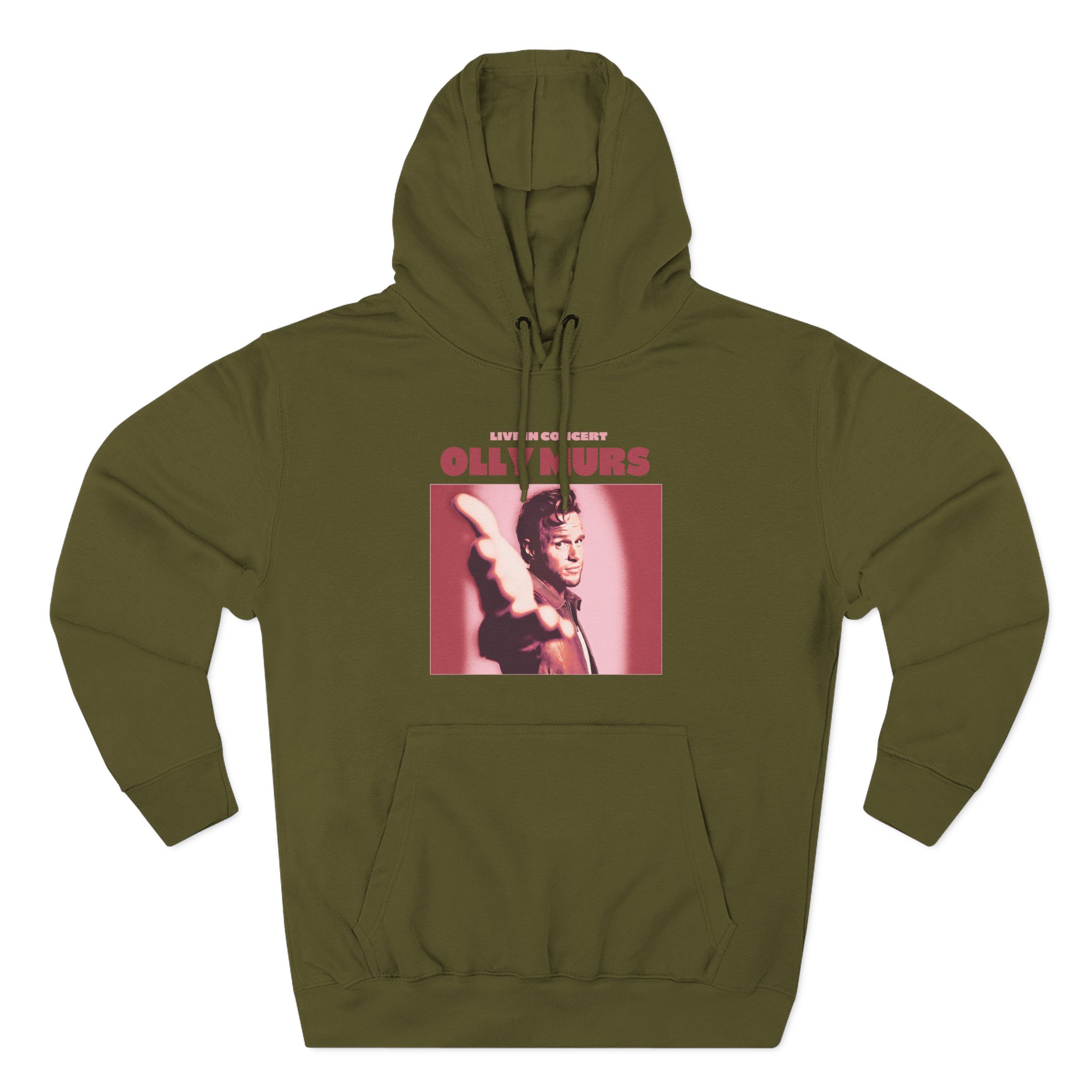 Olly Murs Live In Concert Three-Panel Fleece Hoodie