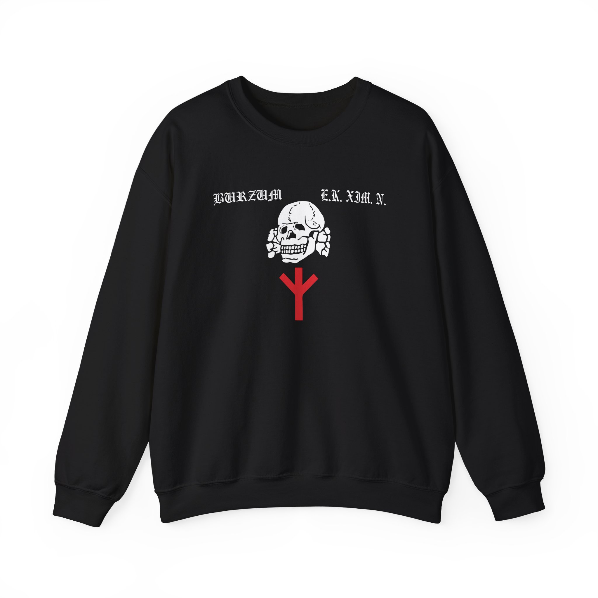 Burzum Support Your Local Einsatz Kommando Unisex Heavy Blendâ„¢ Crewneck Sweatshirt