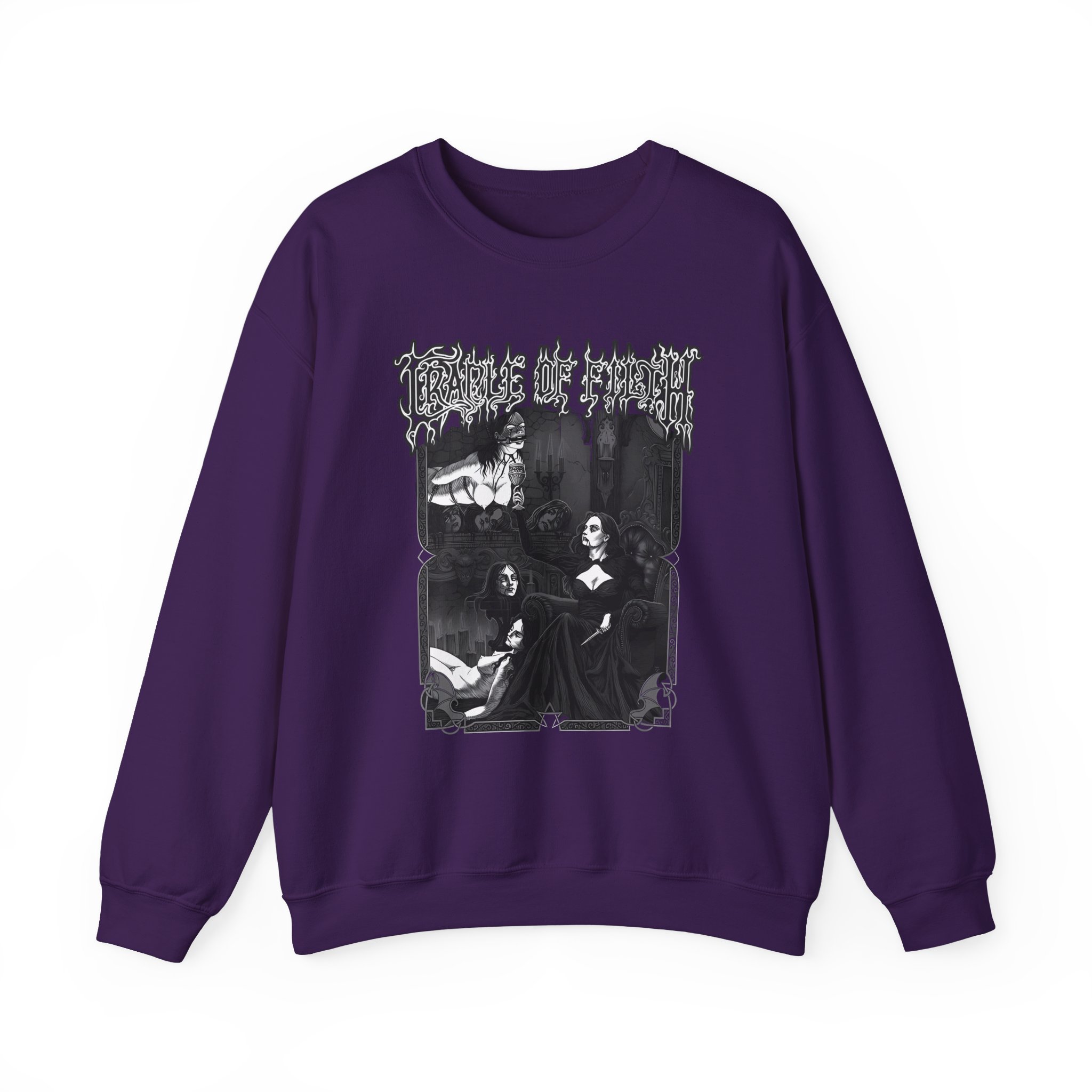 Cradle of Filth Lizzy Unisex Heavy Blendâ„¢ Crewneck Sweatshirt