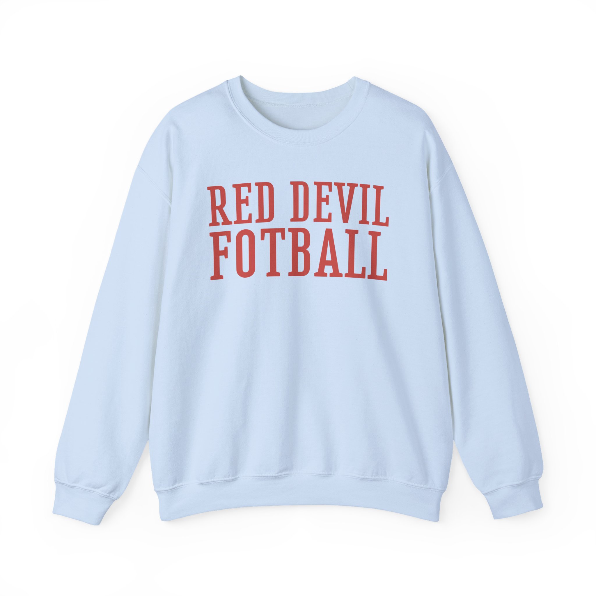 Shaboozey Red Devil Football Unisex Heavy Blendâ„¢ Crewneck Sweatshirt