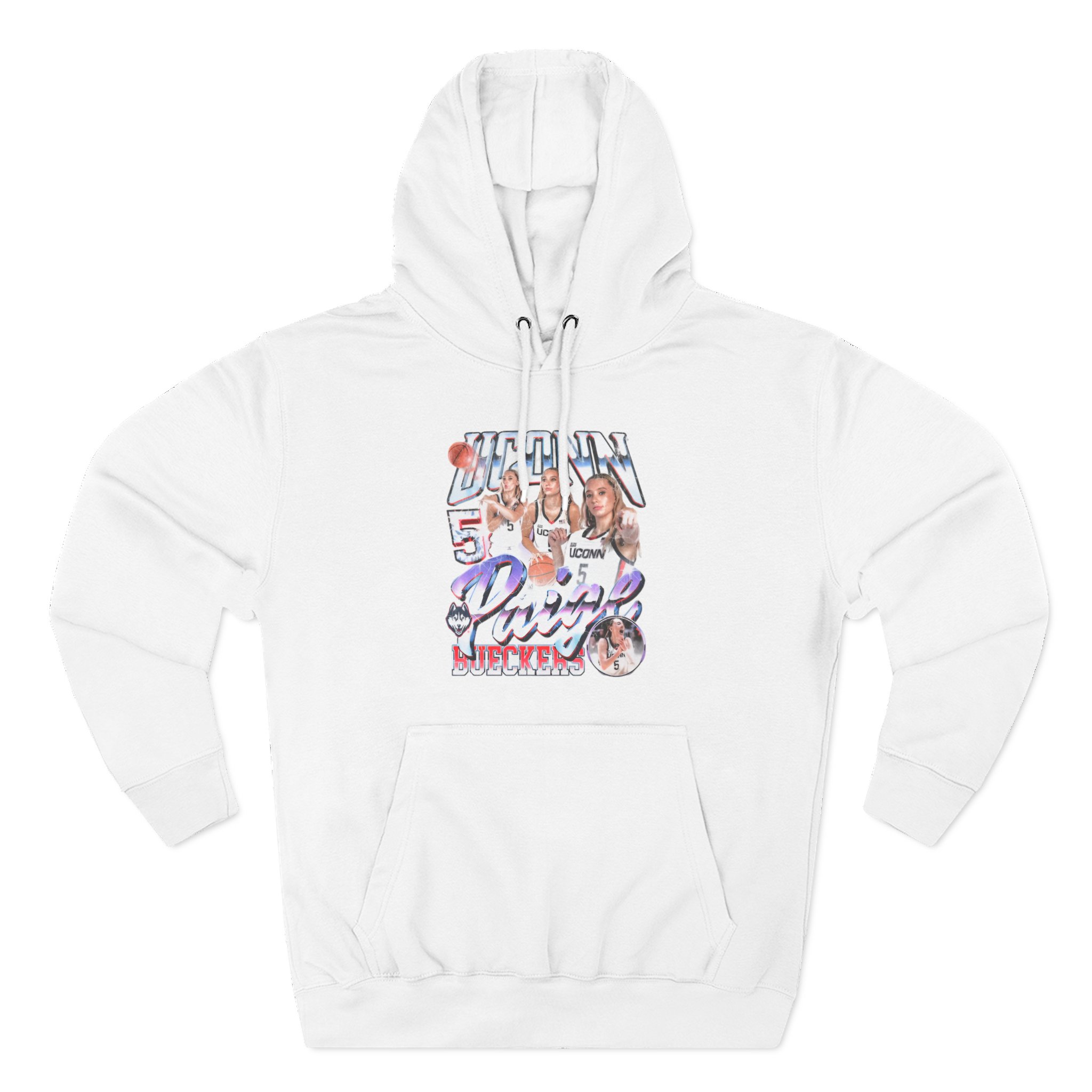 Paige Bueckers 90s Three-Panel Fleece Hoodie