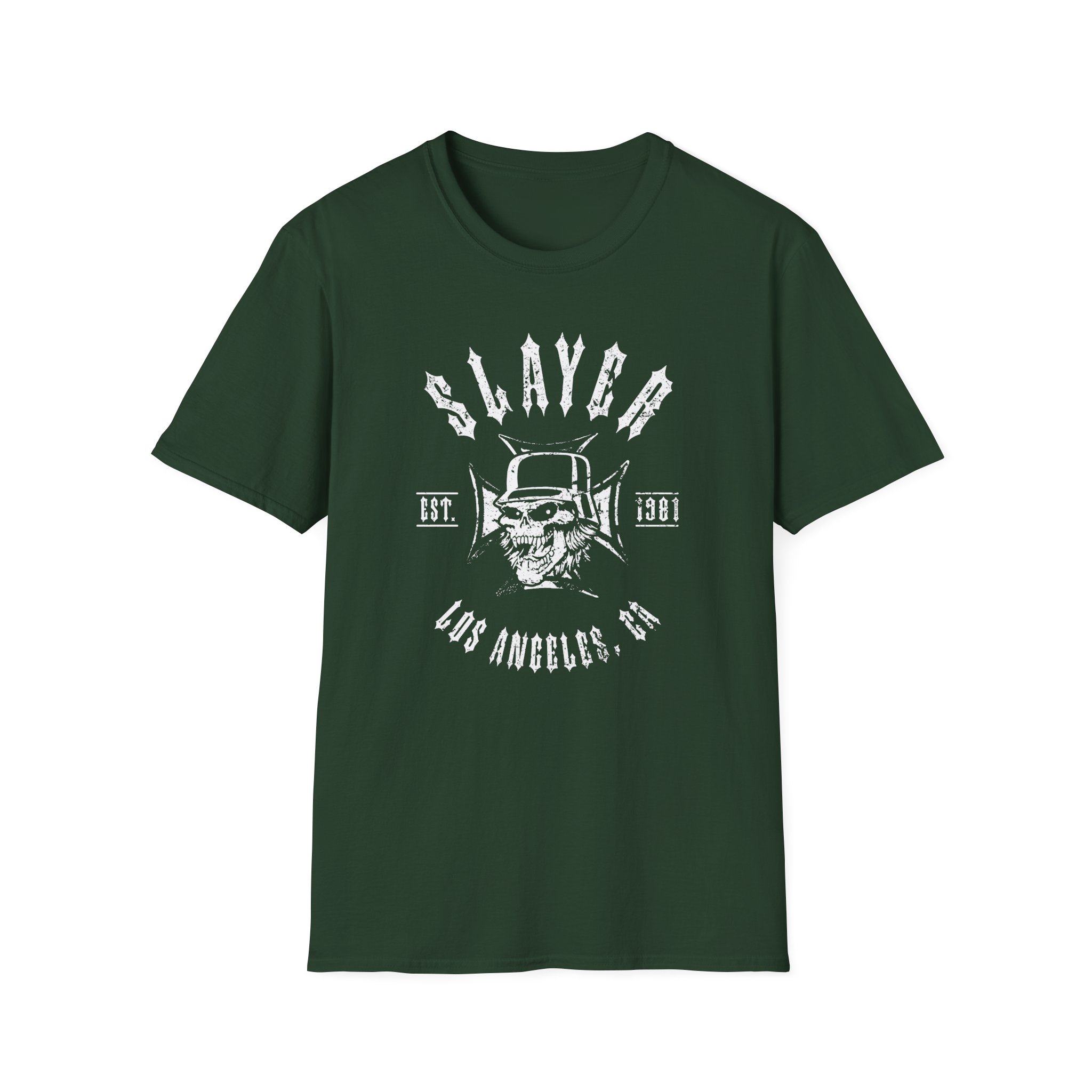 Slayer Established 1981 Skull Unisex Softstyle T-Shirt