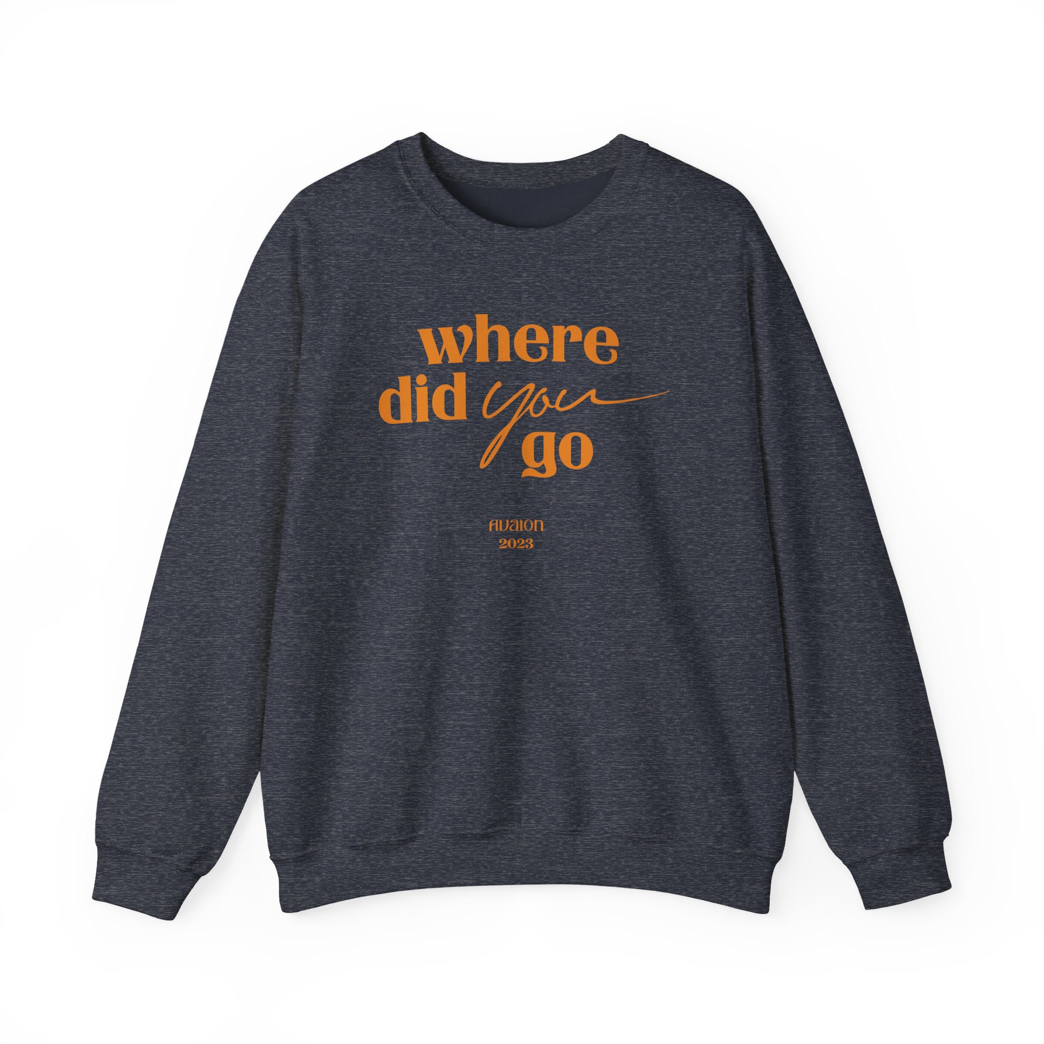 Avaion Where Did You Go Unisex Heavy Blendâ„¢ Crewneck Sweatshirt
