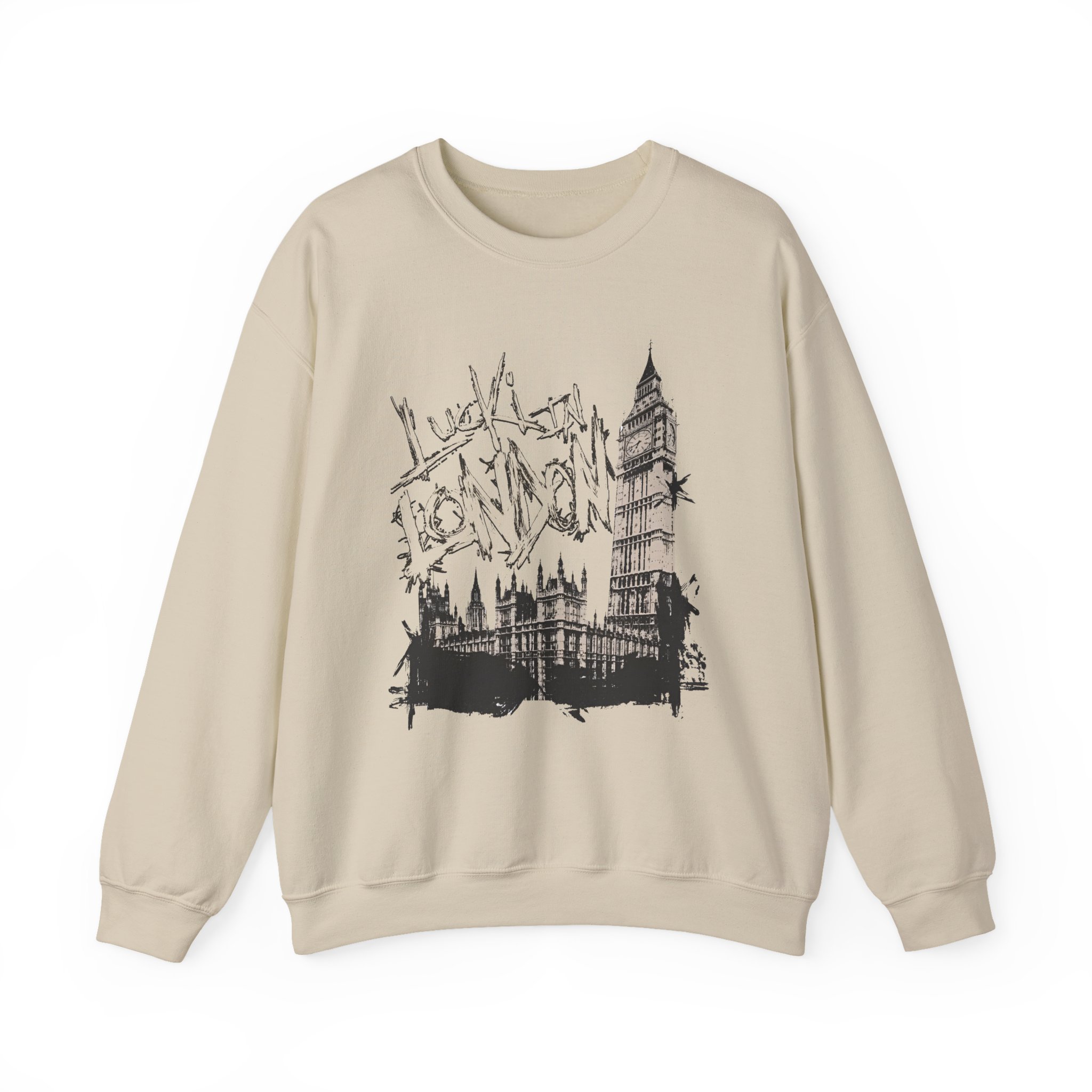 Lucki in London Unisex Heavy Blendâ„¢ Crewneck Sweatshirt