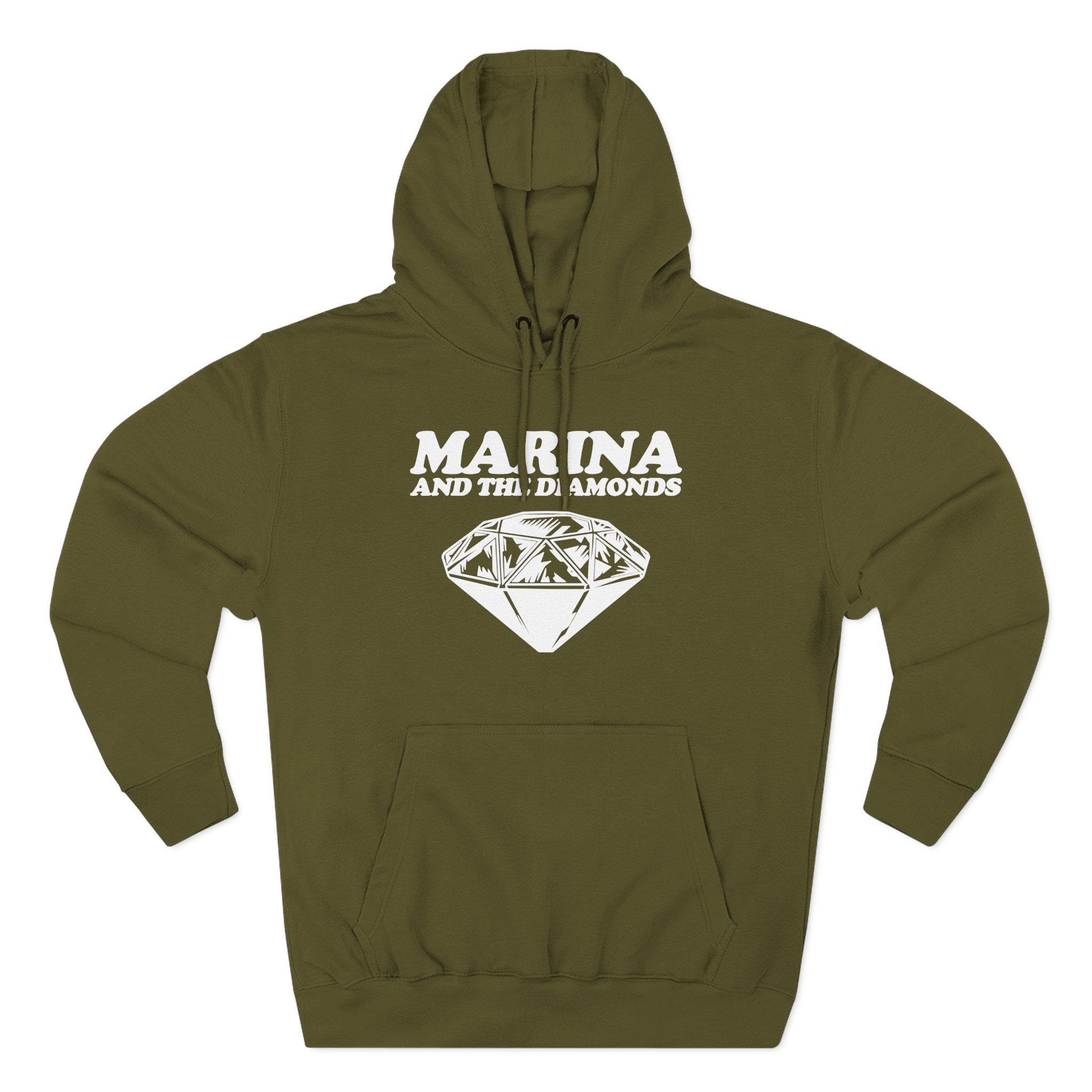 Marina and the Diamonds Three-Panel Fleece Hoodie