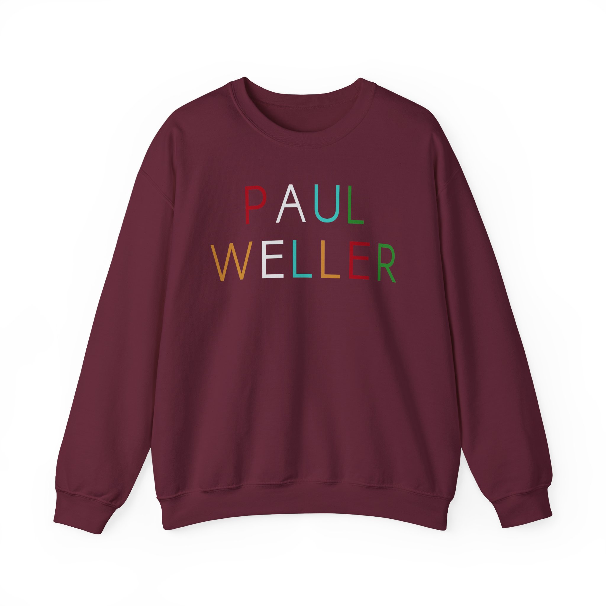 PW Multicolour Logo Unisex Heavy Blendâ„¢ Crewneck Sweatshirt