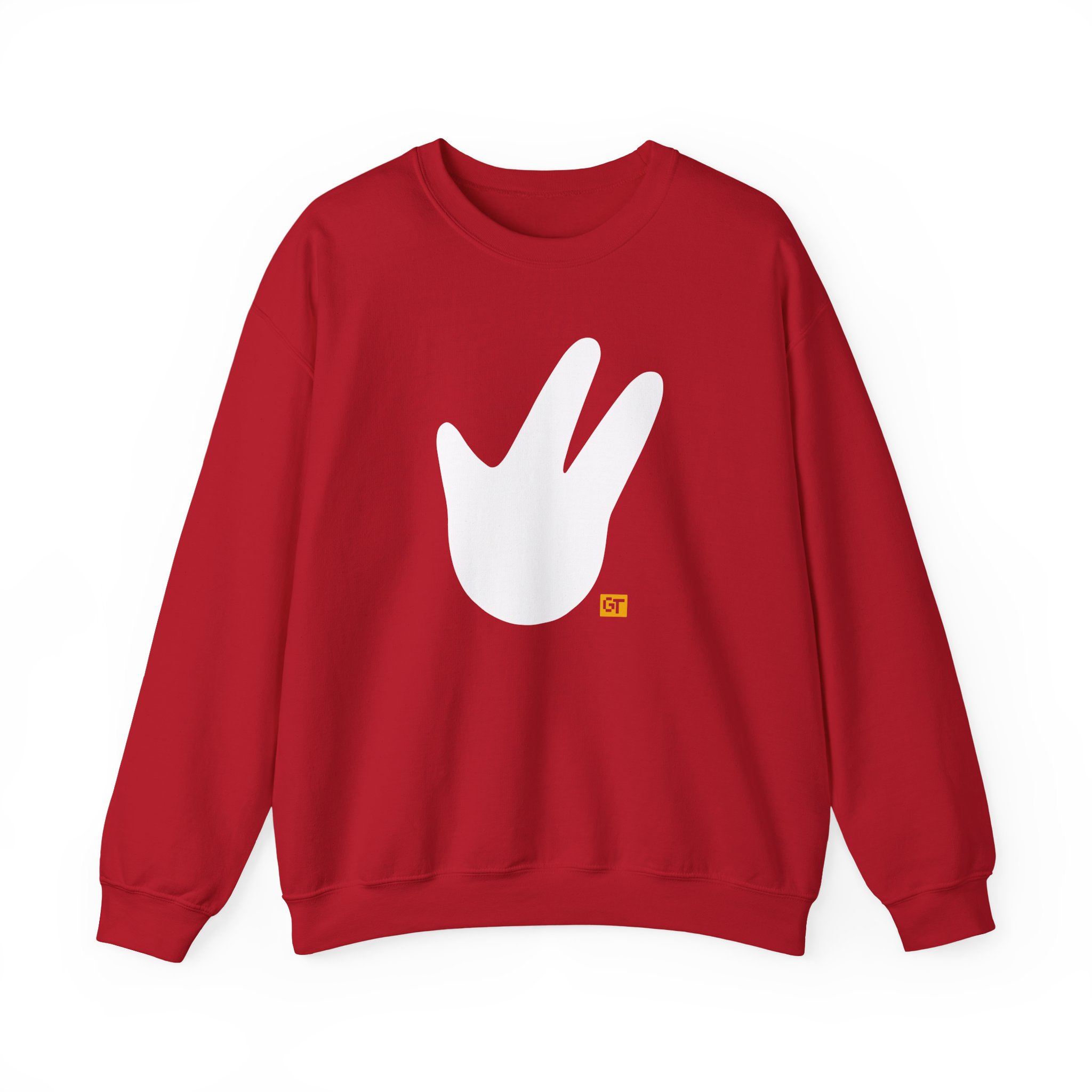 Gorilla Tag Monke Paw Unisex Heavy Blendâ„¢ Crewneck Sweatshirt