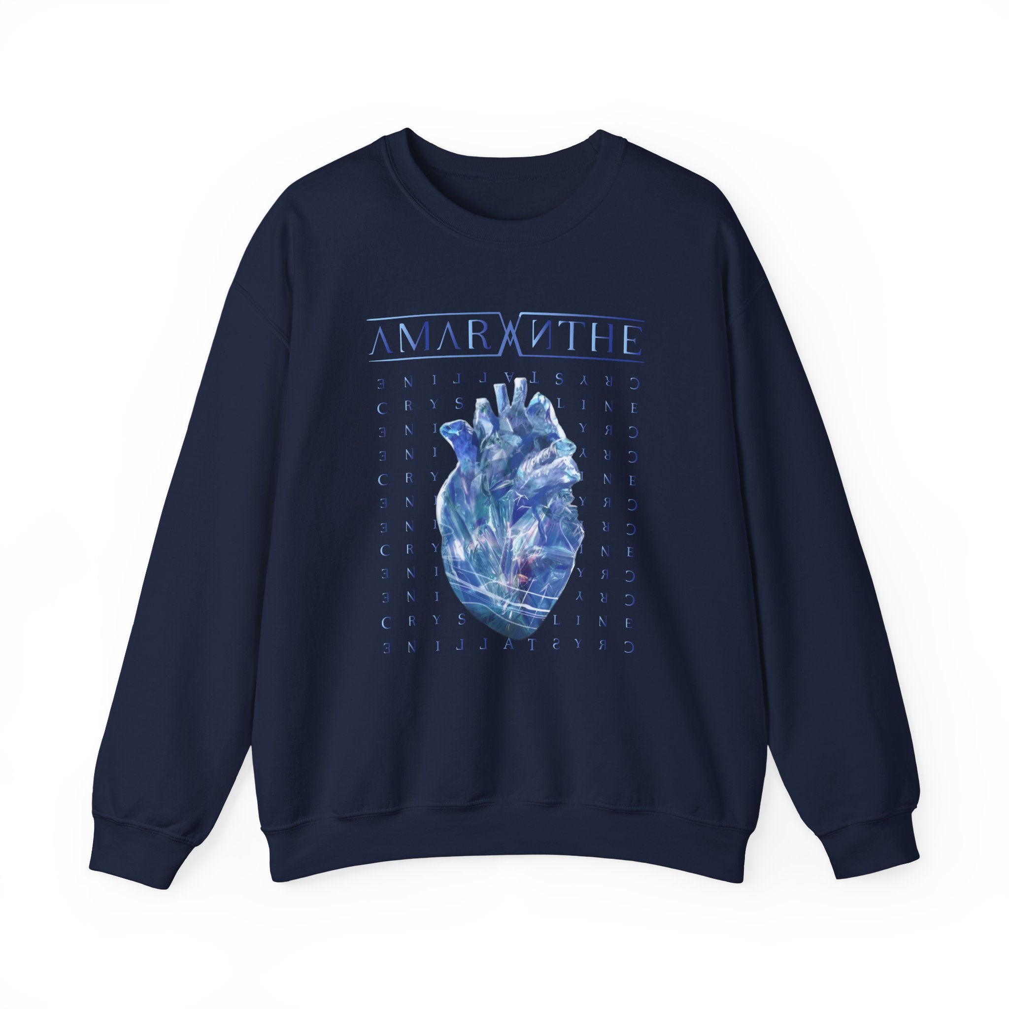 Amaranthe Crystaline Unisex Heavy Blendâ„¢ Crewneck Sweatshirt