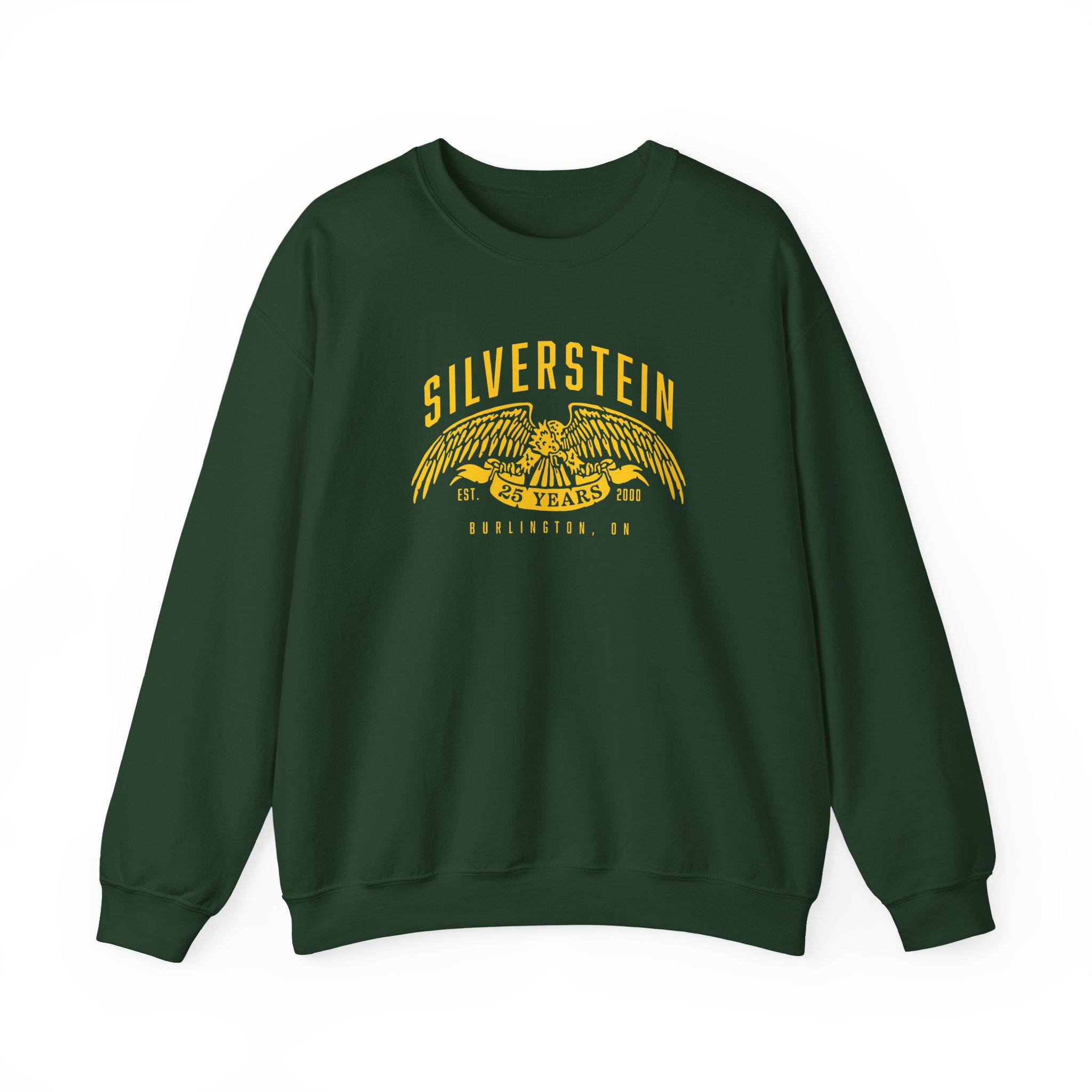 Silverstein Eagle Maroon Unisex Heavy Blendâ„¢ Crewneck Sweatshirt