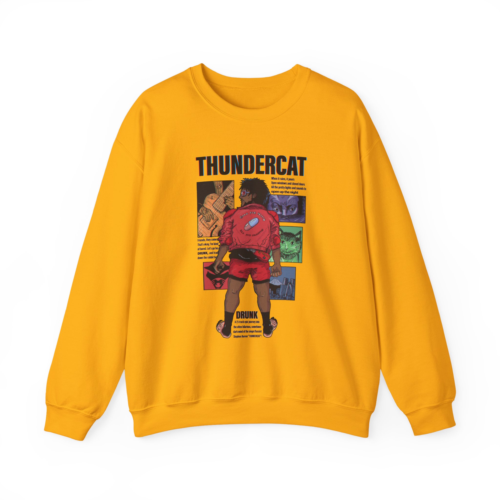Thundercat Manga Unisex Heavy Blendâ„¢ Crewneck Sweatshirt