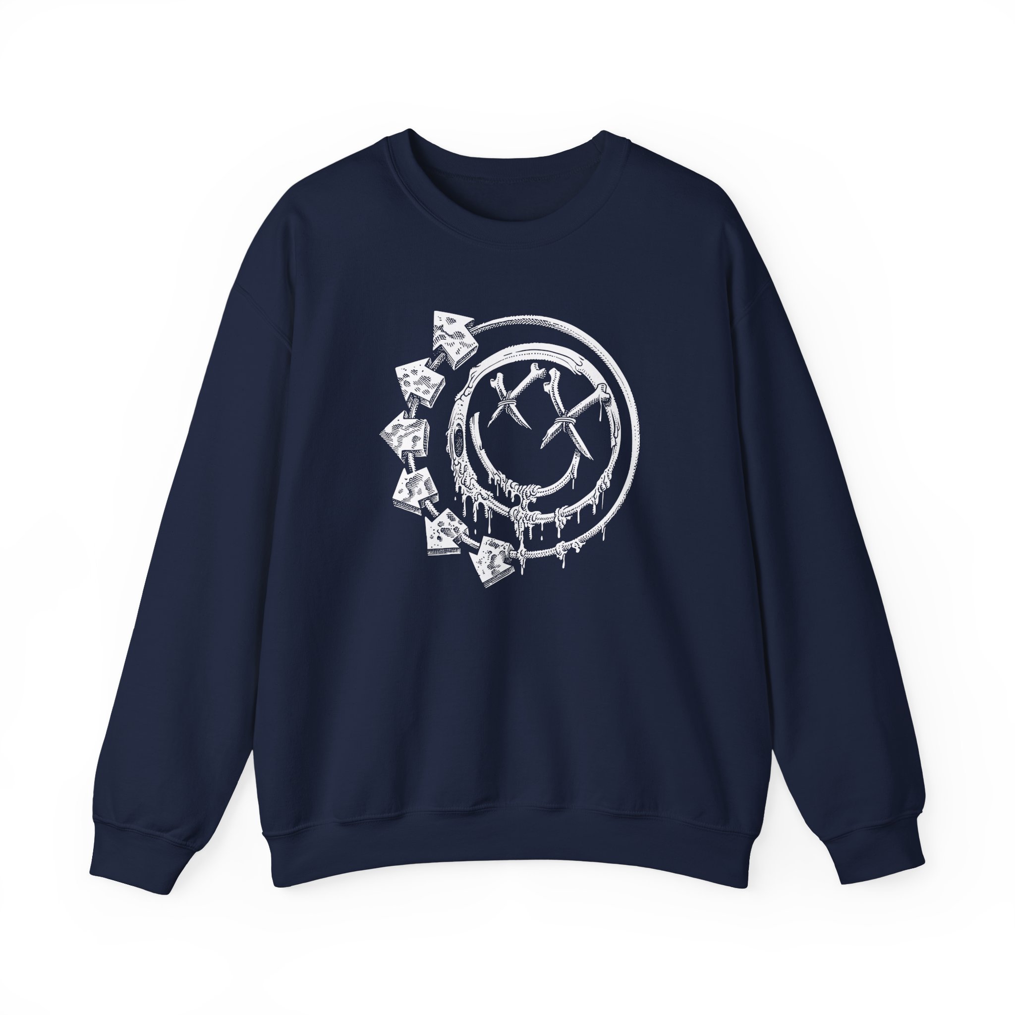 Blink 182 - Bones Unisex Heavy Blendâ„¢ Crewneck Sweatshirt