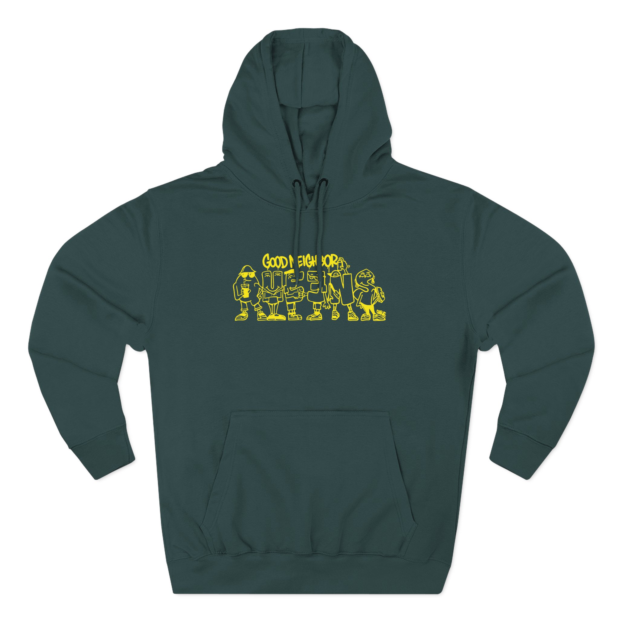 Good Neighbours Queens Three-Panel Fleece Hoodie
