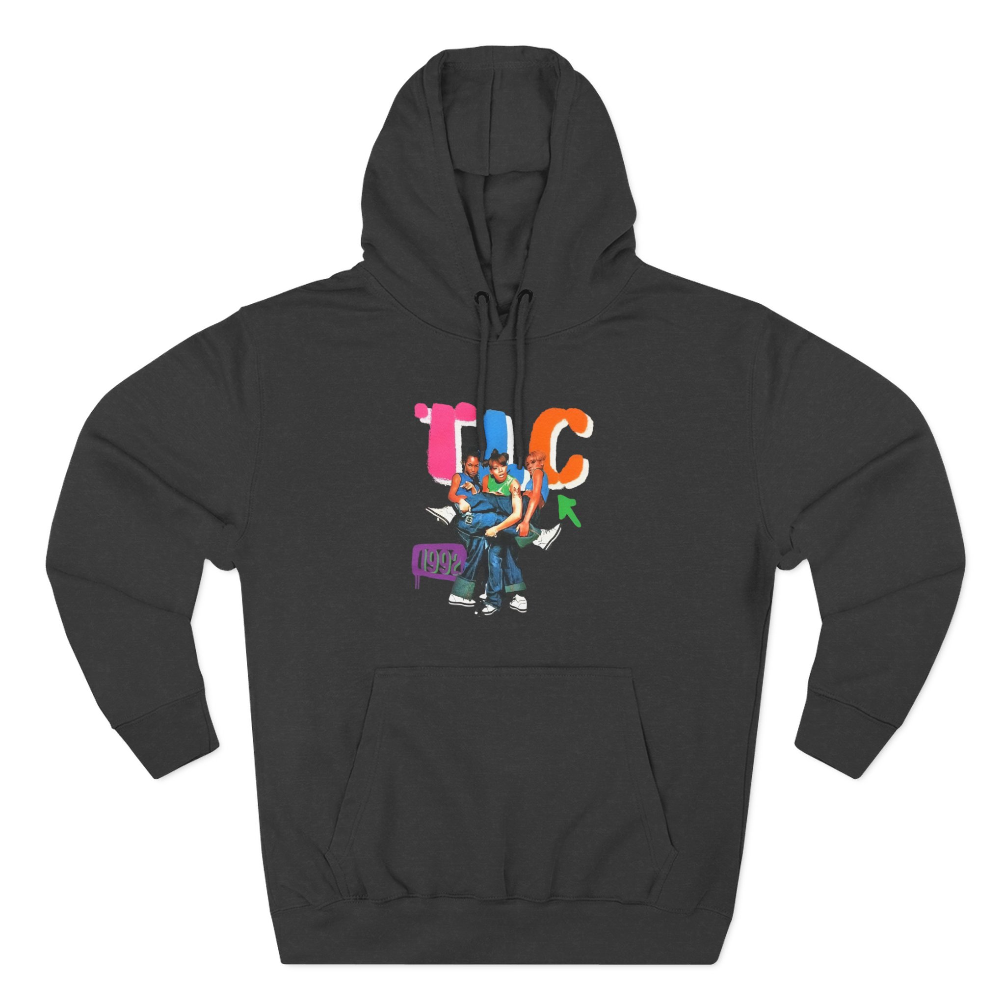 TLC Three-Panel Fleece Hoodie