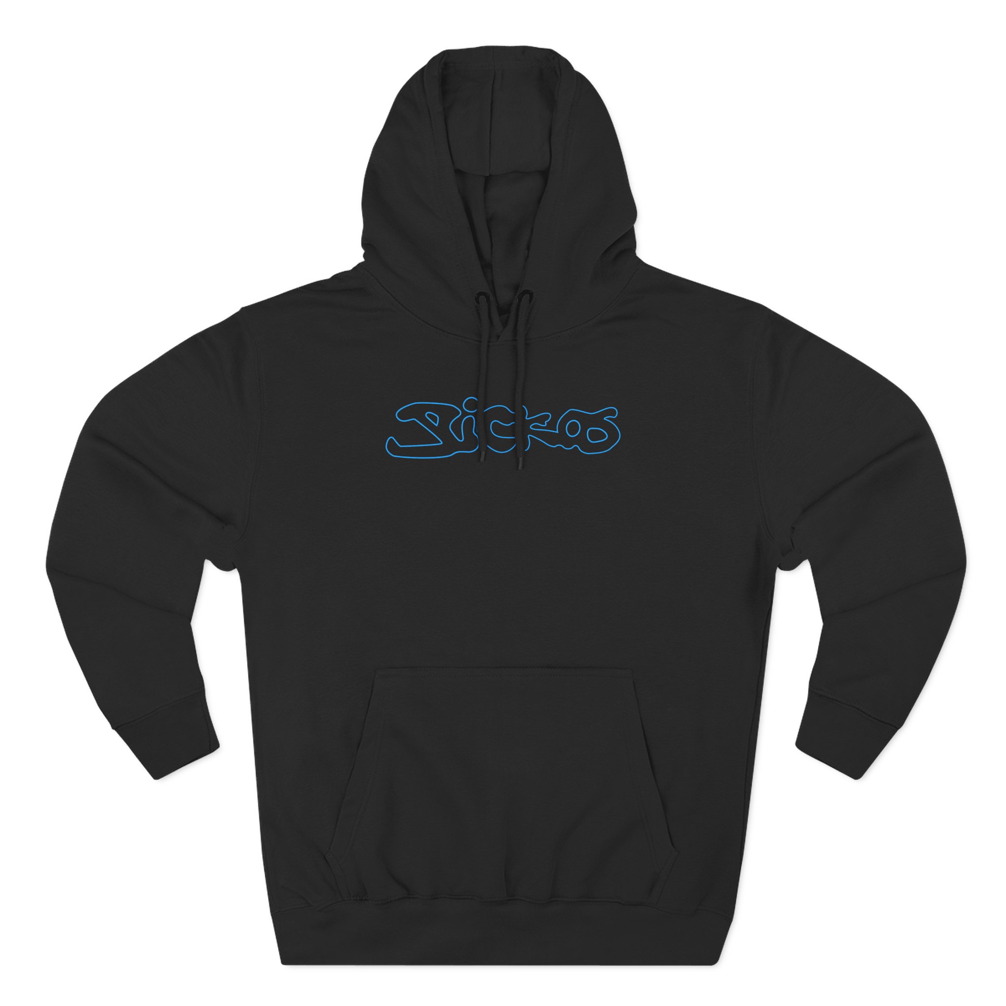 Sickos Three-Panel Fleece Hoodie