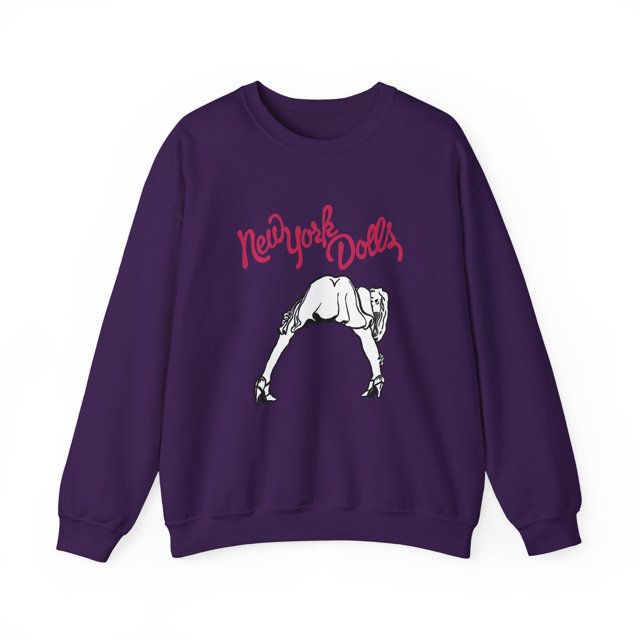 New York Dolls Lipstick Girl Unisex Heavy Blendâ„¢ Crewneck Sweatshirt