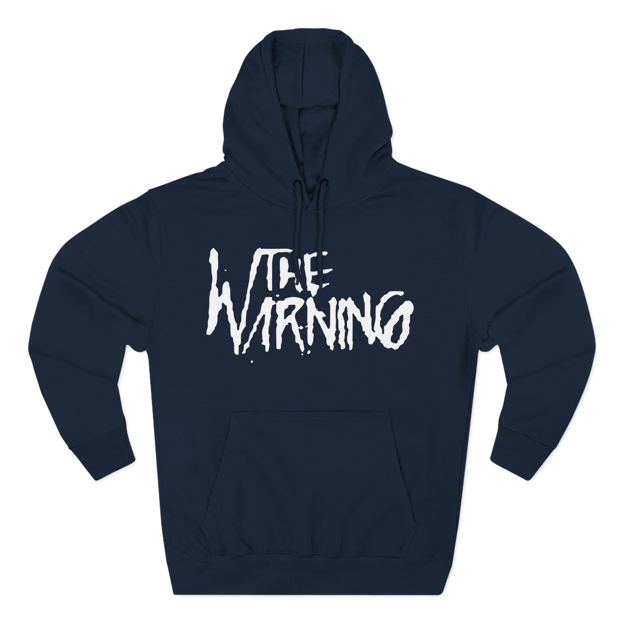The Warning Logo Three-Panel Fleece Hoodie