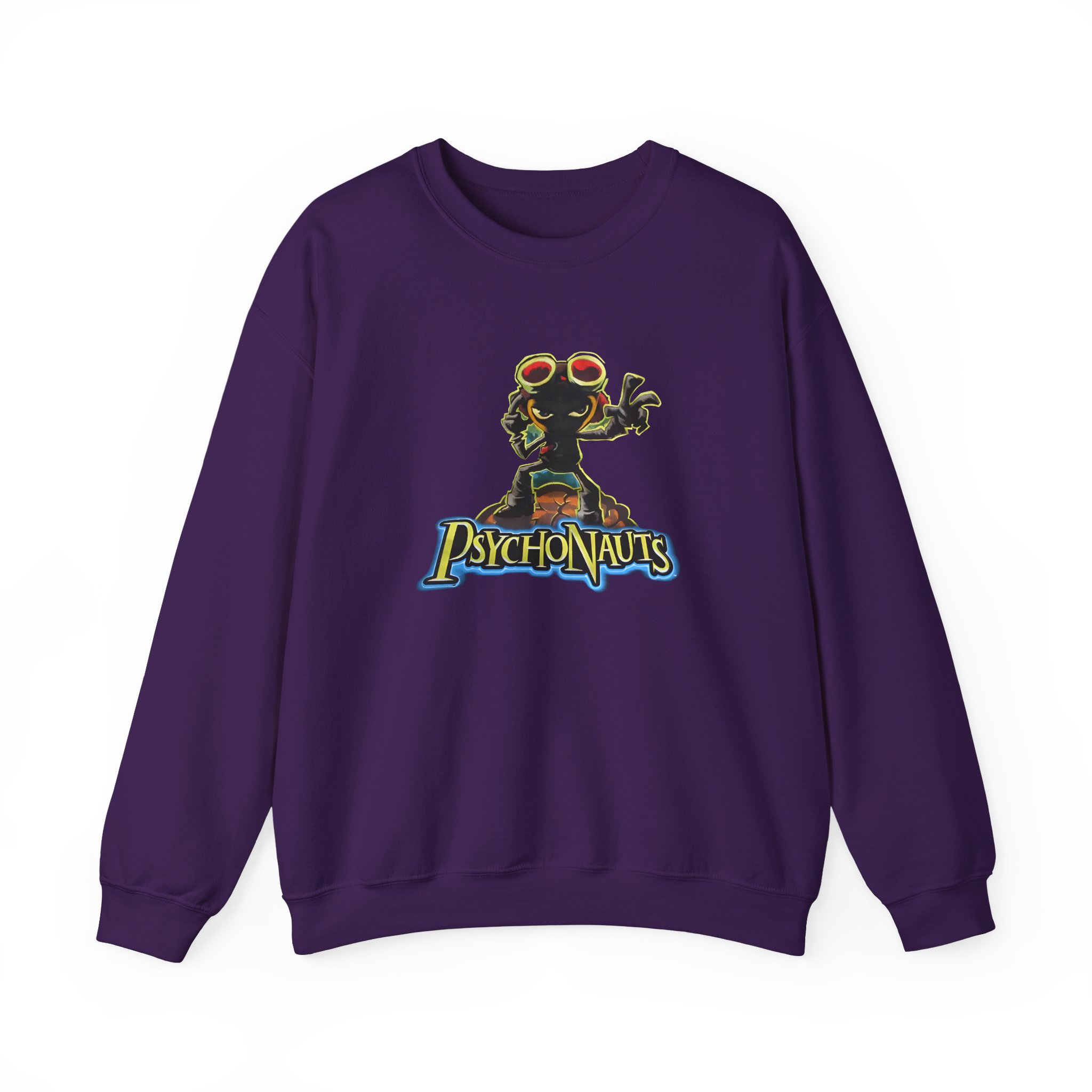 Double Fine Psychonauts Raz Unisex Heavy Blendâ„¢ Crewneck Sweatshirt