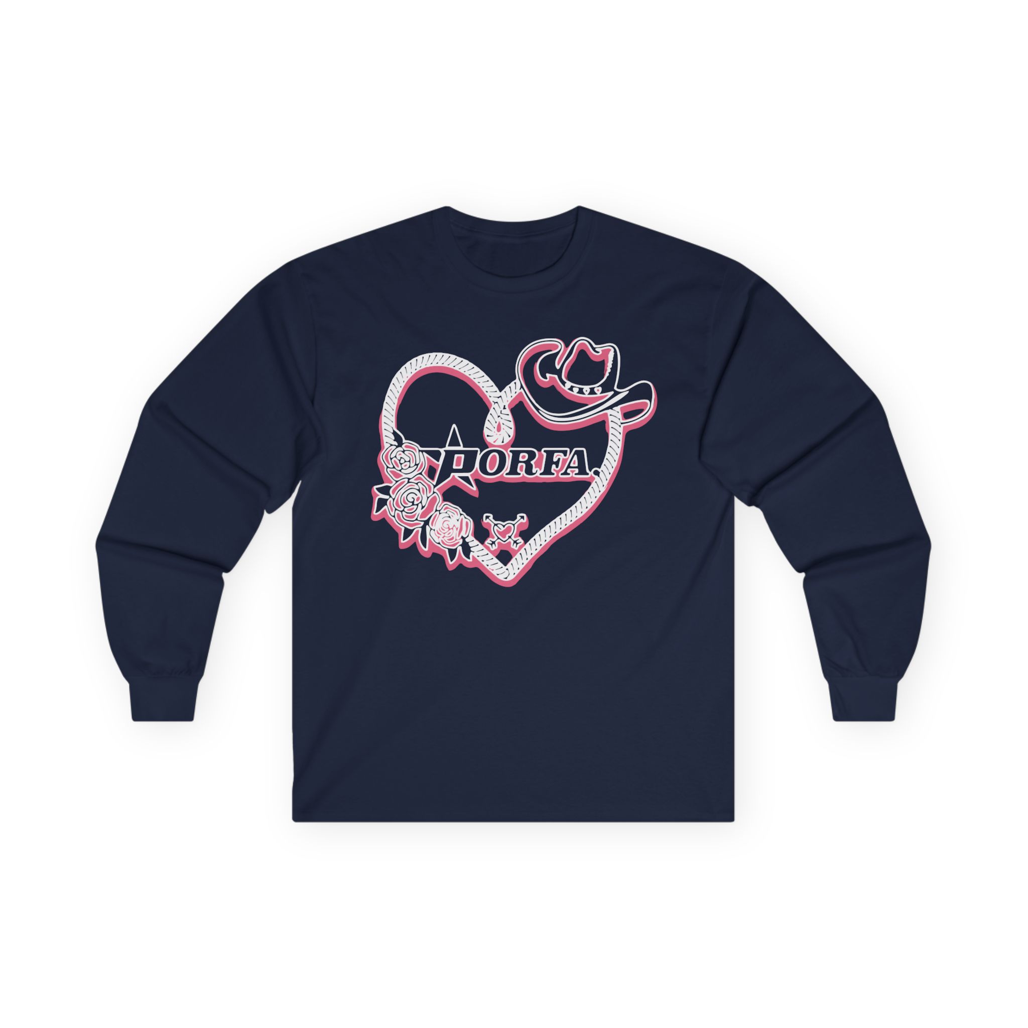 Porfa Love Lasso Unisex Ultra Cotton Long Sleeve Tee
