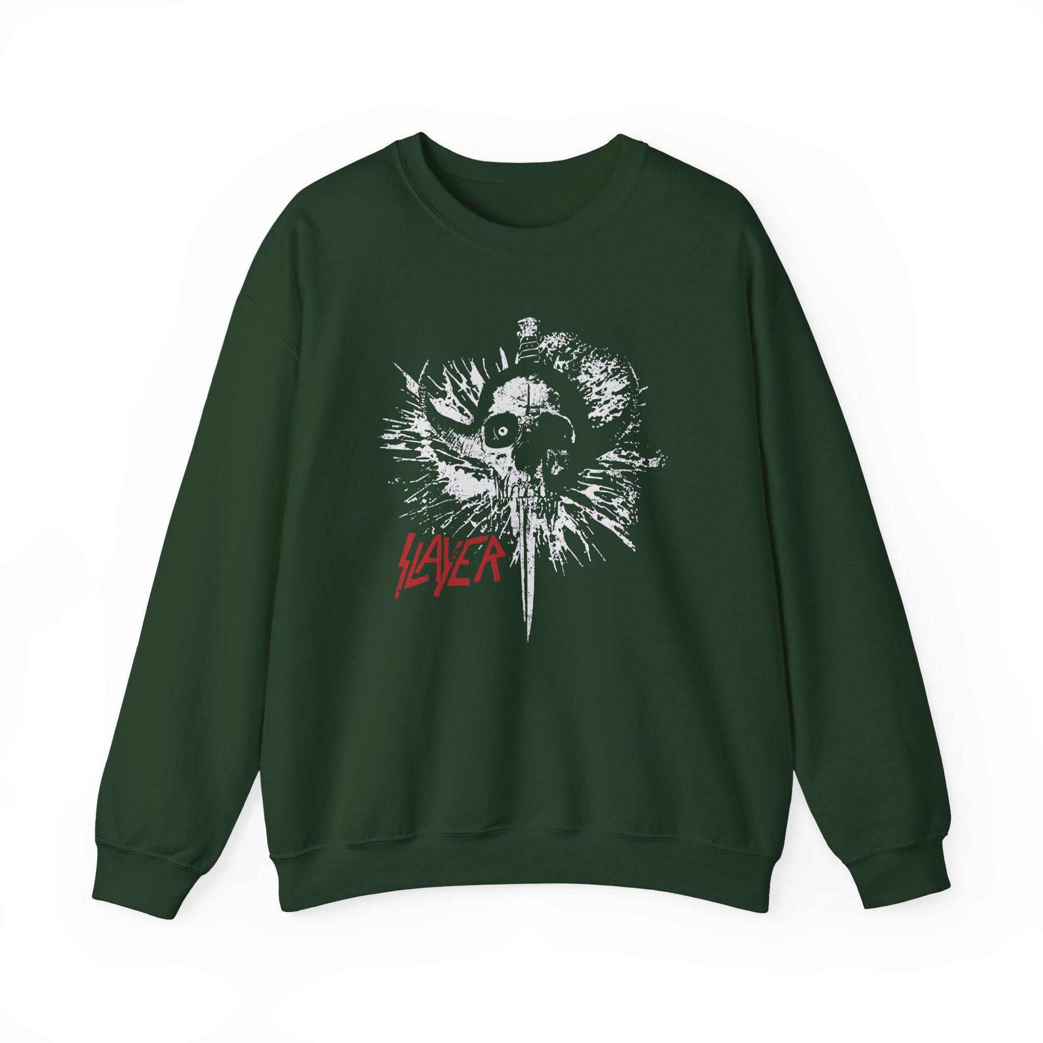 Slayer Death Dagger Unisex Heavy Blendâ„¢ Crewneck Sweatshirt
