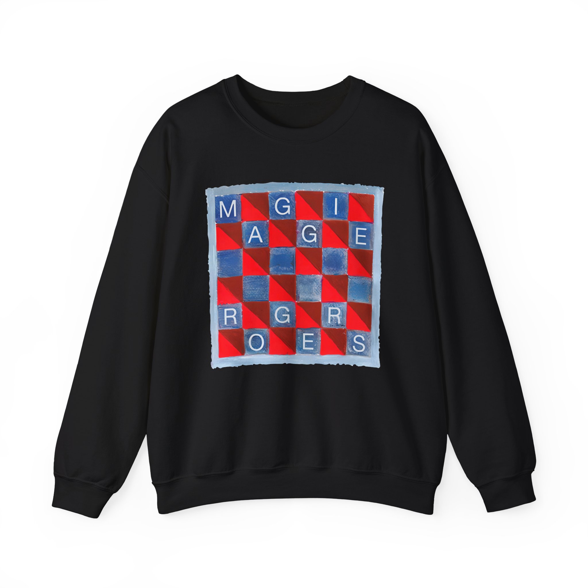 Maggie Rogers Checkmate Unisex Heavy Blendâ„¢ Crewneck Sweatshirt