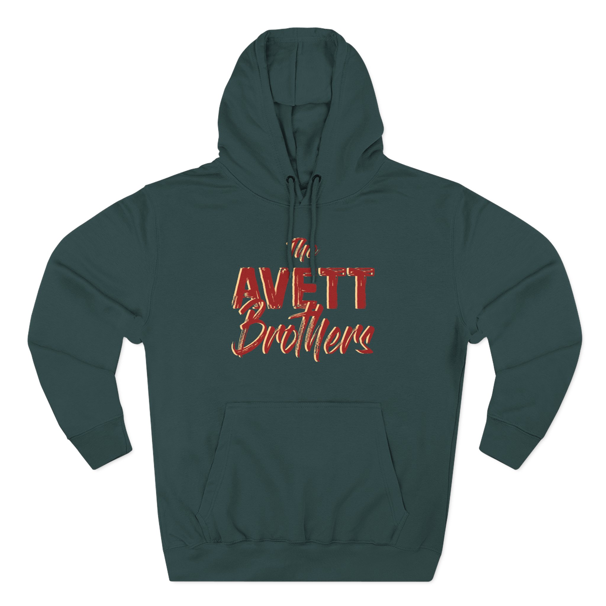 Avett Brothers Painted Sign Logo Three-Panel Fleece Hoodie