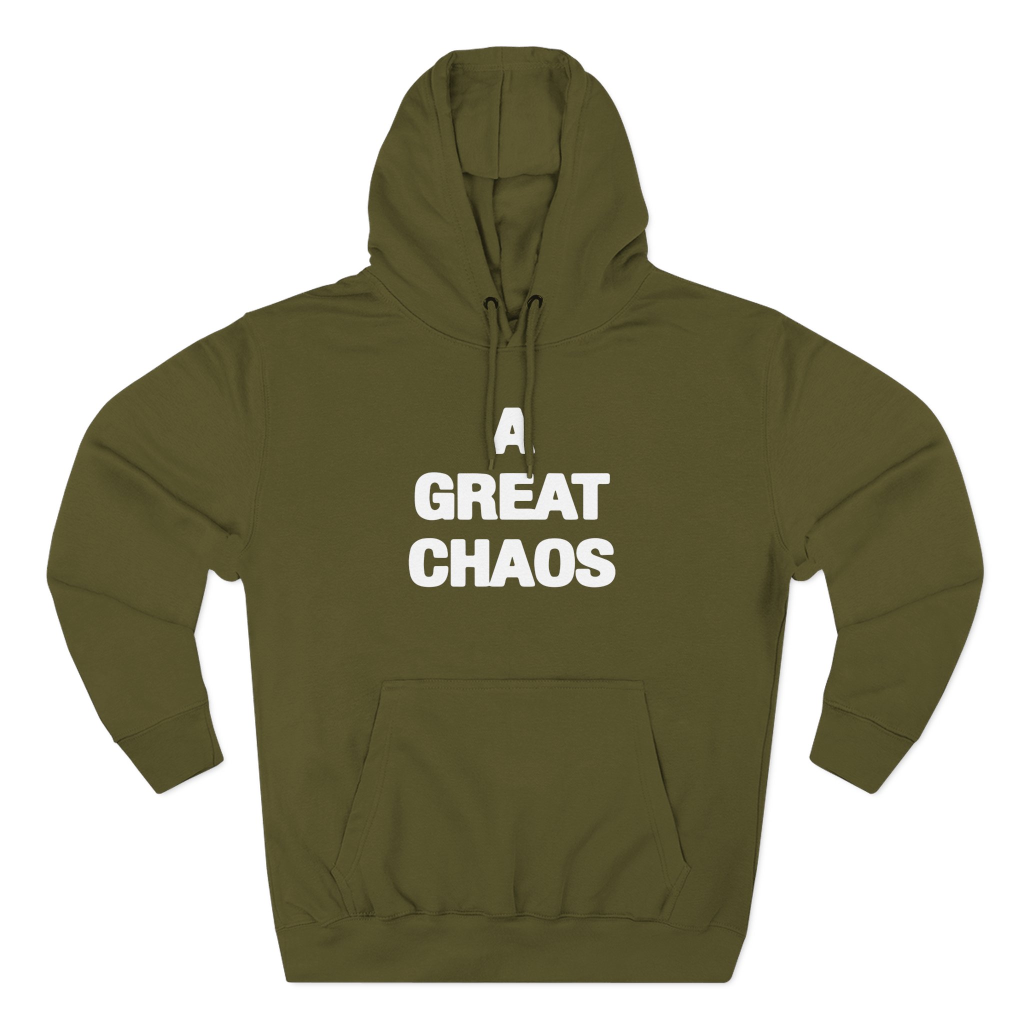 A Great Chaos Three-Panel Fleece Hoodie