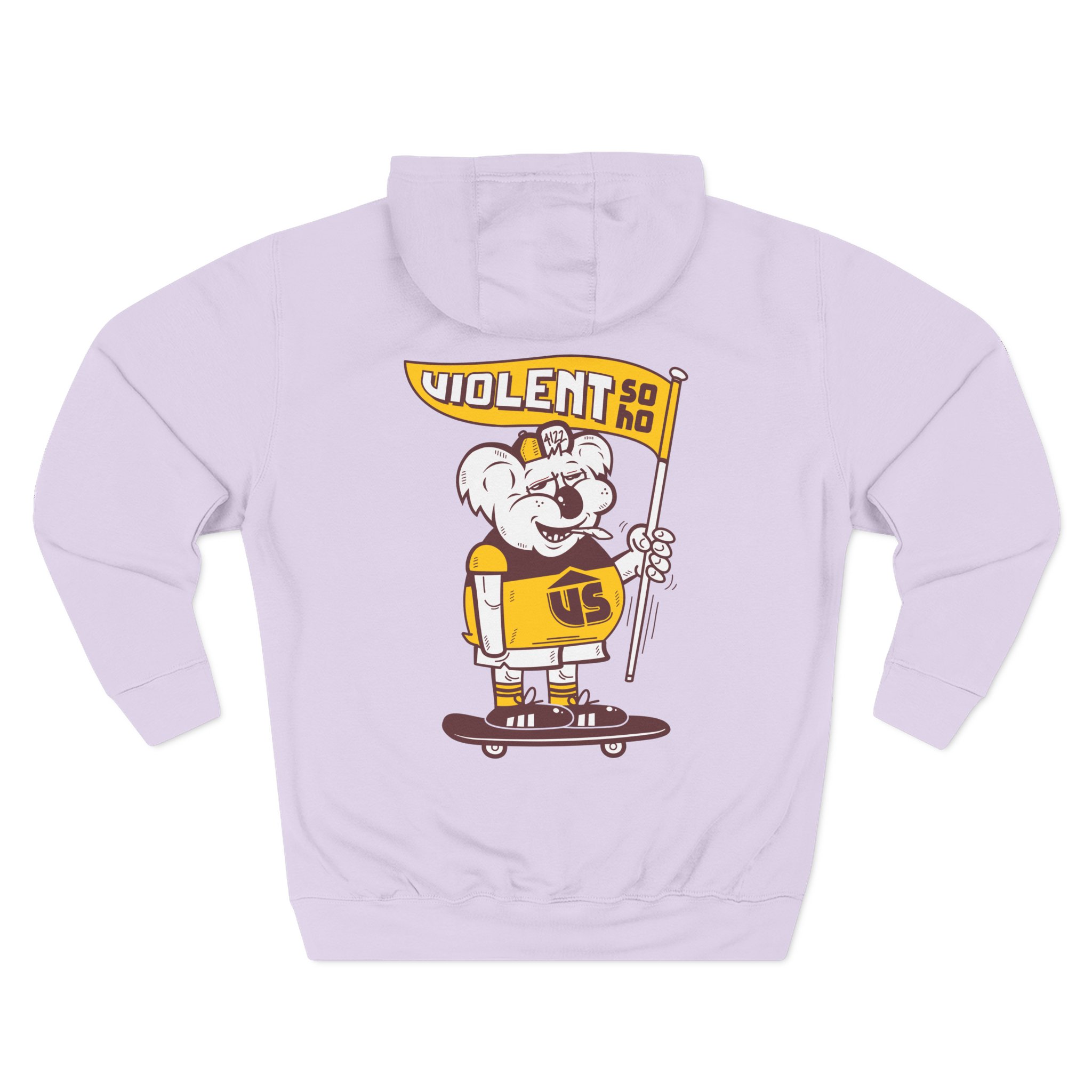 Violent Soho Brisbane Bears Three-Panel Fleece Hoodie