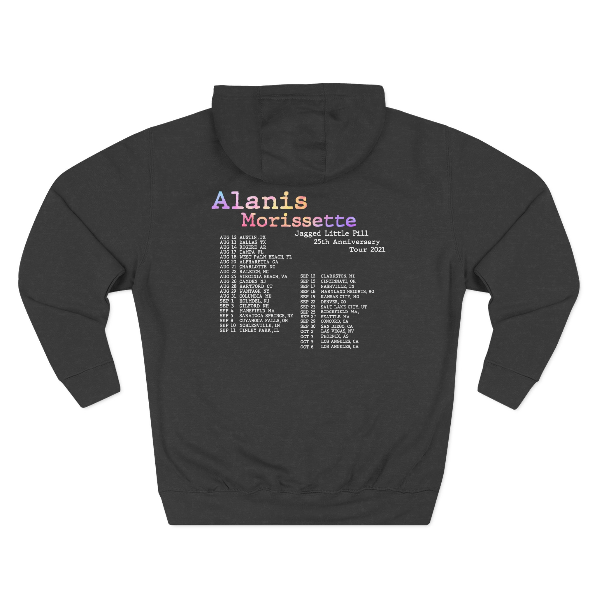 Alanis Morissette Three-Panel Fleece Hoodie