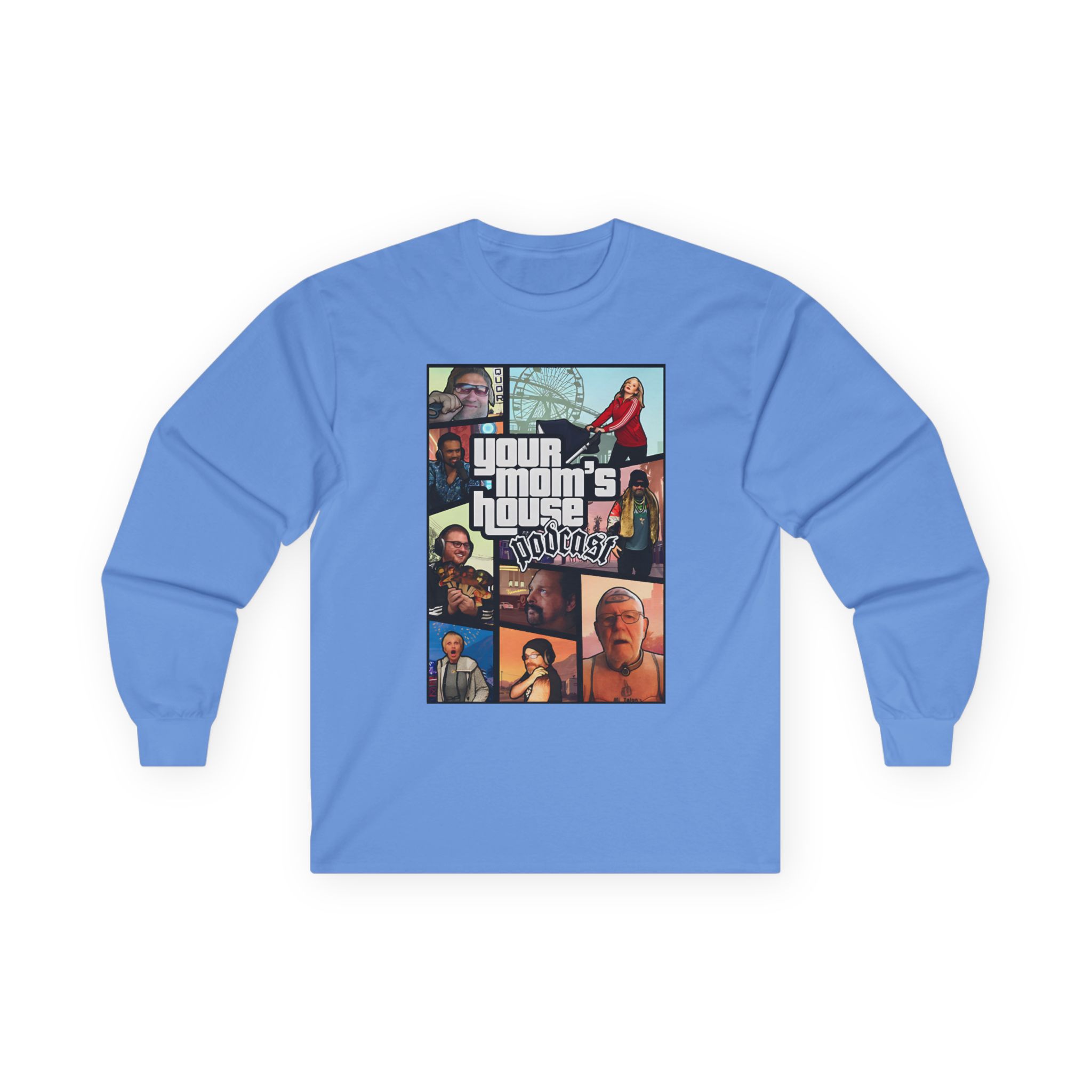 Ymh GTA Unisex Ultra Cotton Long Sleeve Tee
