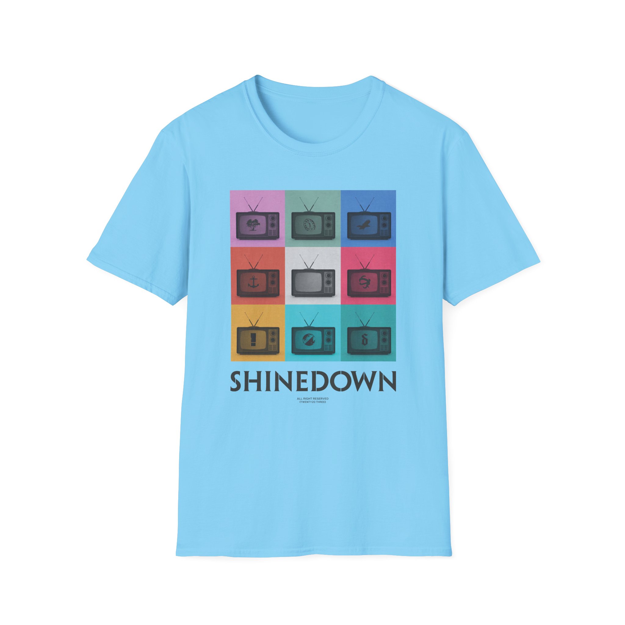 Shinedown TV Discography Unisex Softstyle T-Shirt