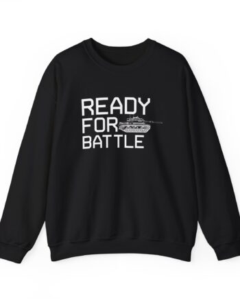 World of Tank Ready for Battle Unisex Heavy Blend™ Crewneck Sweatshirt