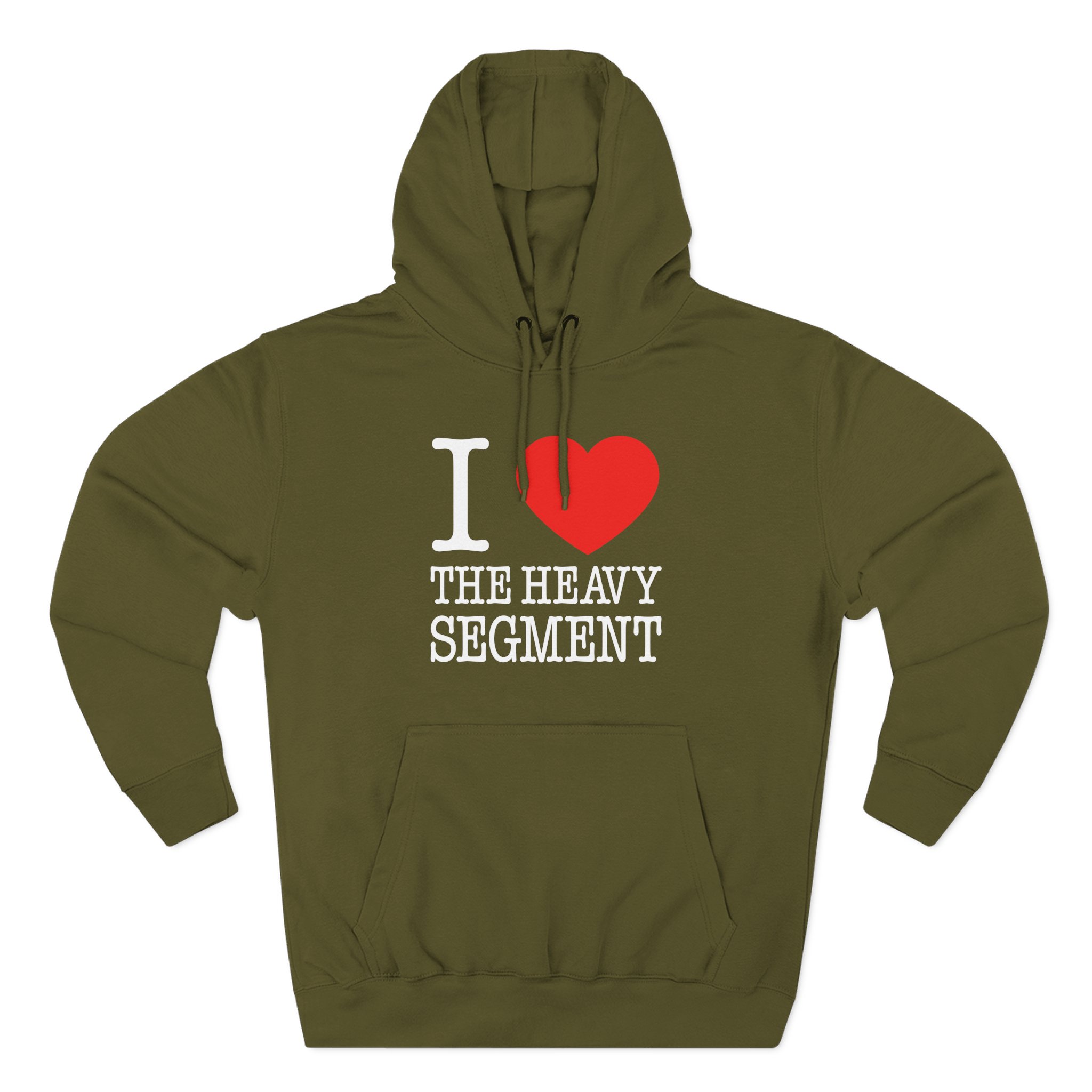 Ymh I Heart the Heavy Segment Three-Panel Fleece Hoodie